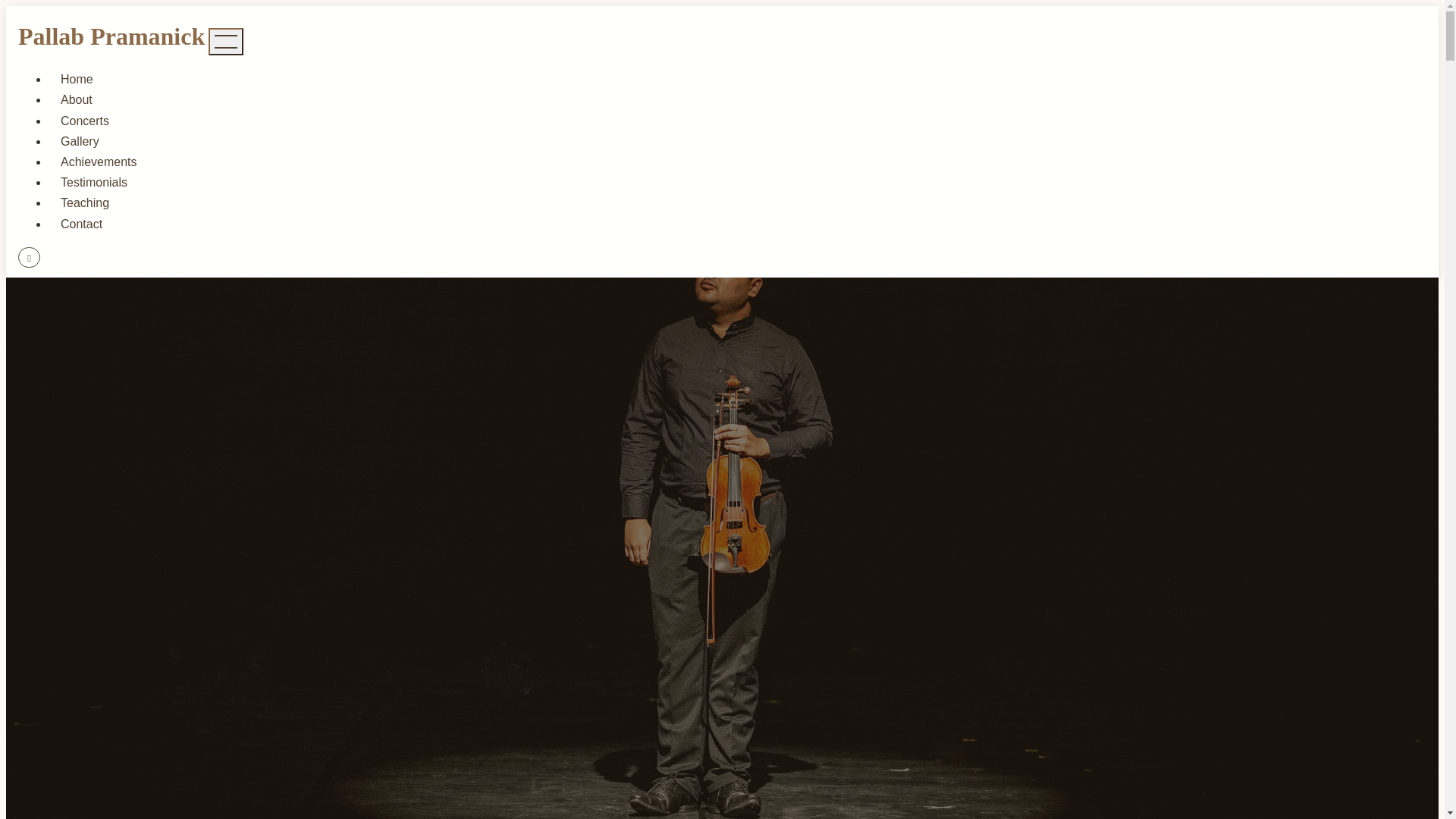 website screenshot of https://pallab-pramanick-music.pages.dev/