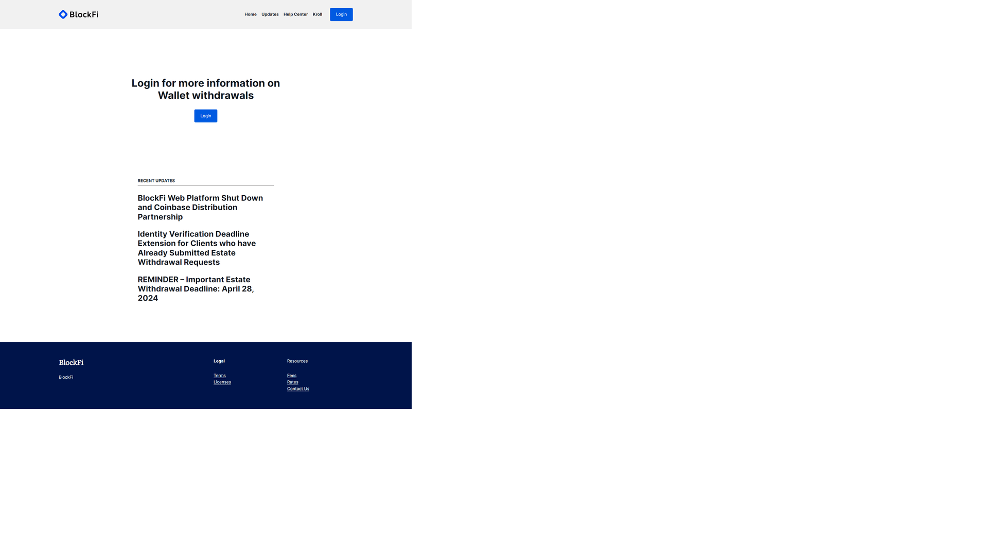 website screenshot of https://sso-blockfee.webflow.io