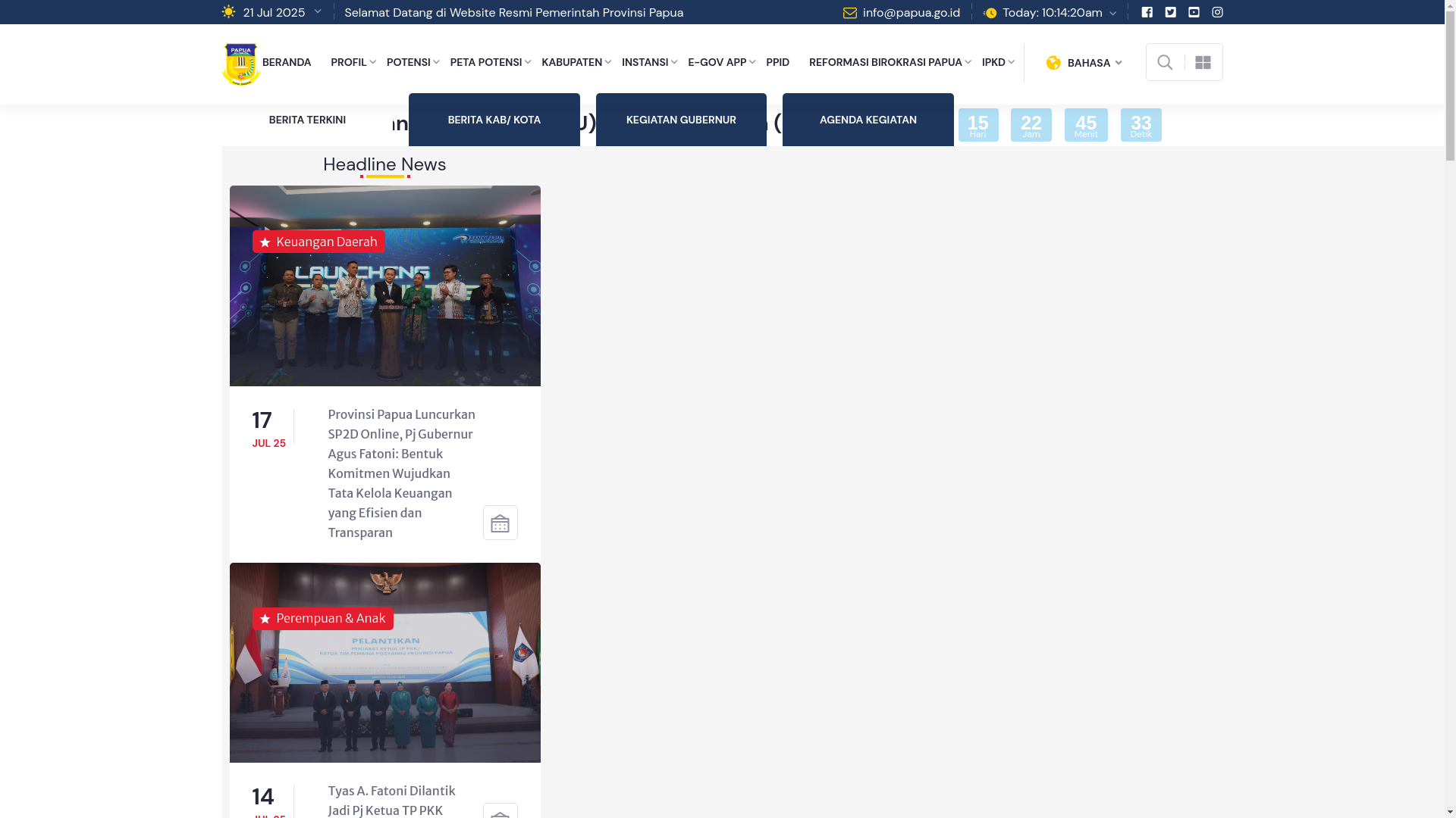 website screenshot of https://sdjuaraalhikmah-jpr.sch.id/