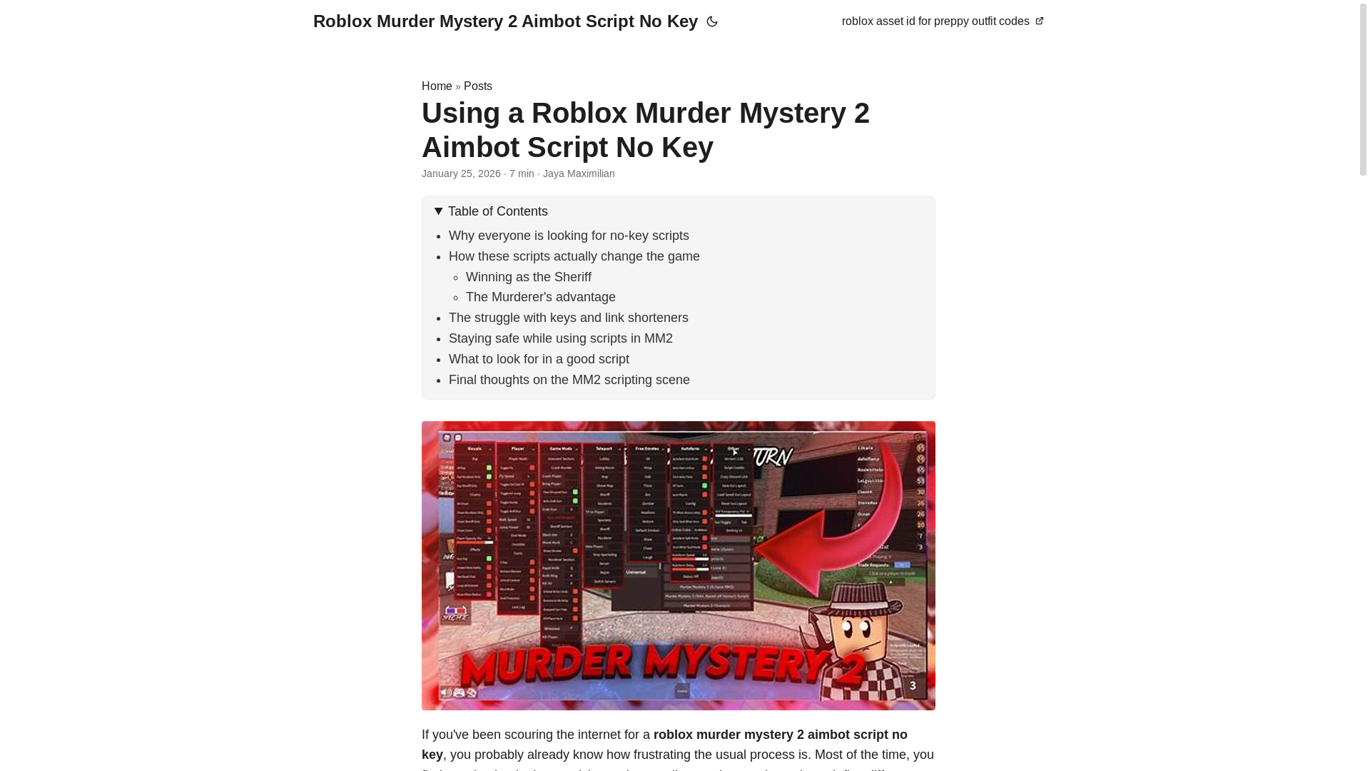 website screenshot of https://roblox-murder-mystery-2-aimbot-script-no-key.pages.dev/