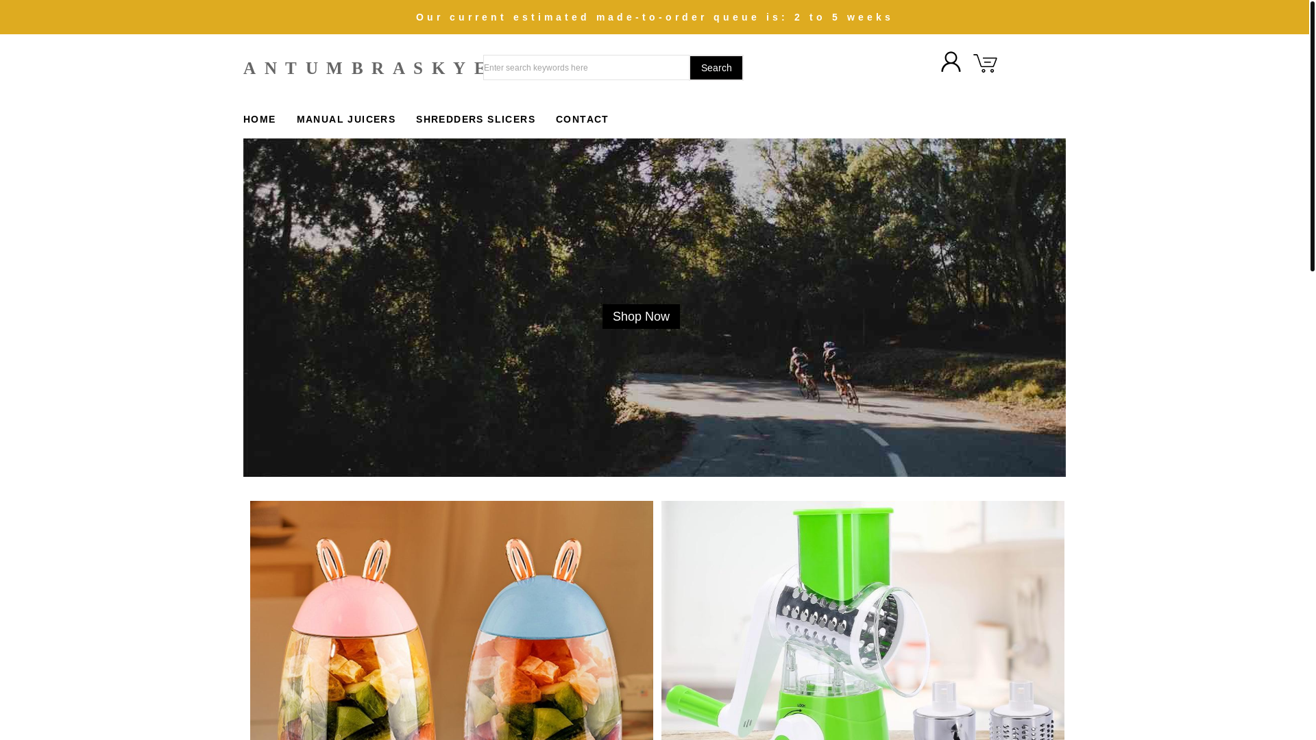 website screenshot of https://antumbraskye.top/