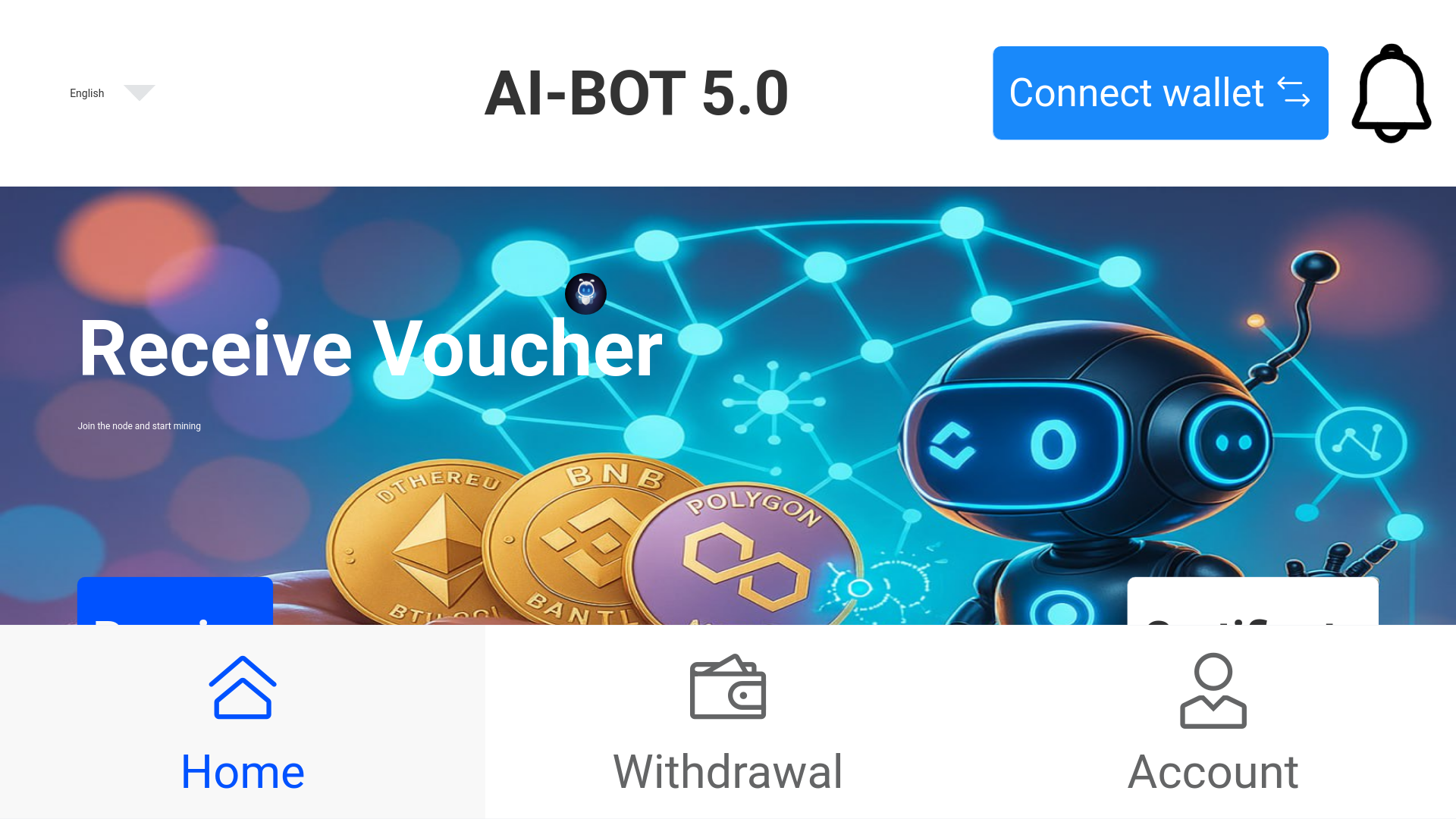 website screenshot of https://bot505.top/