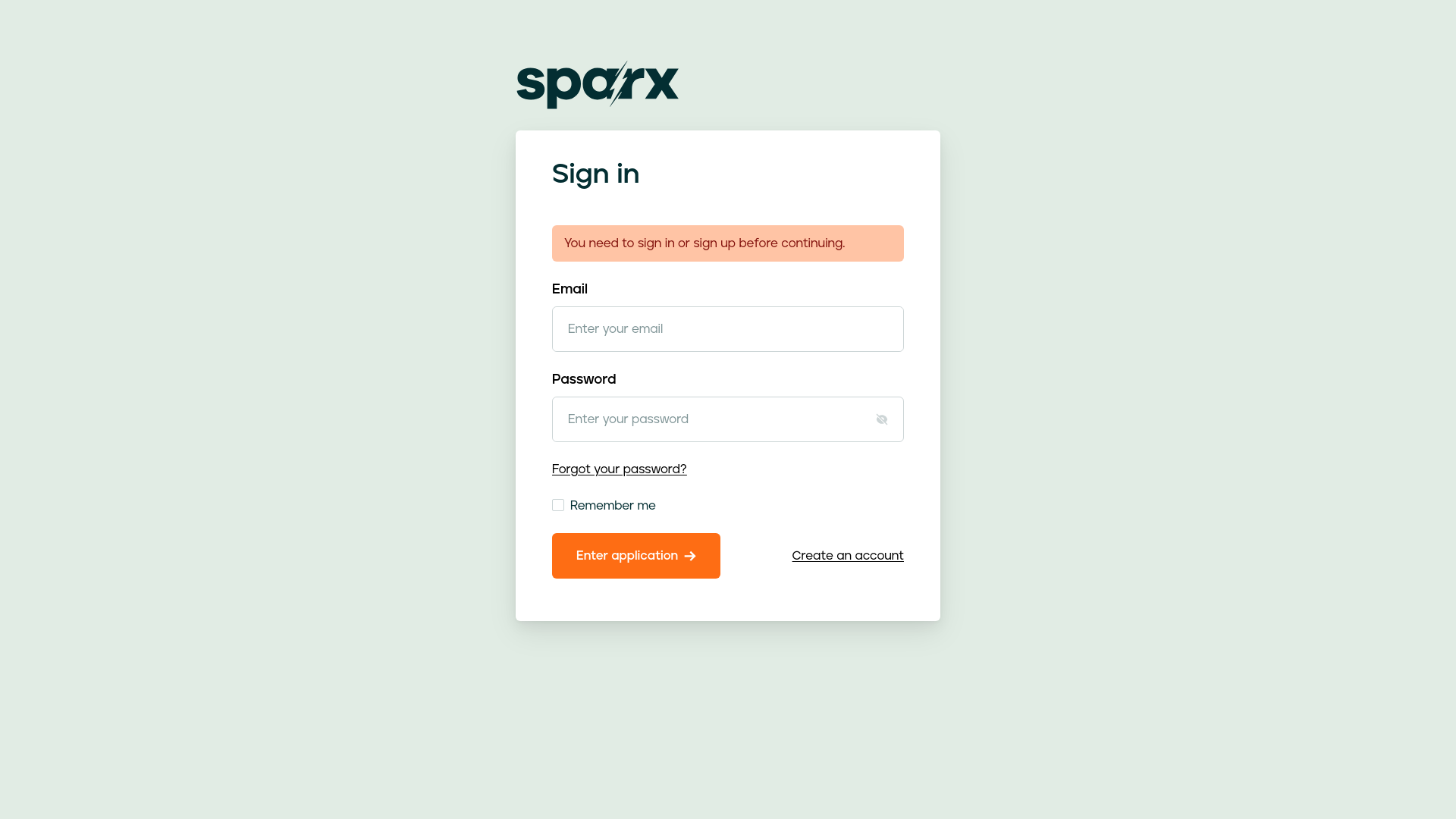 website screenshot of https://sparx-dashboard-app-prd-wbdpn.sevalla.app