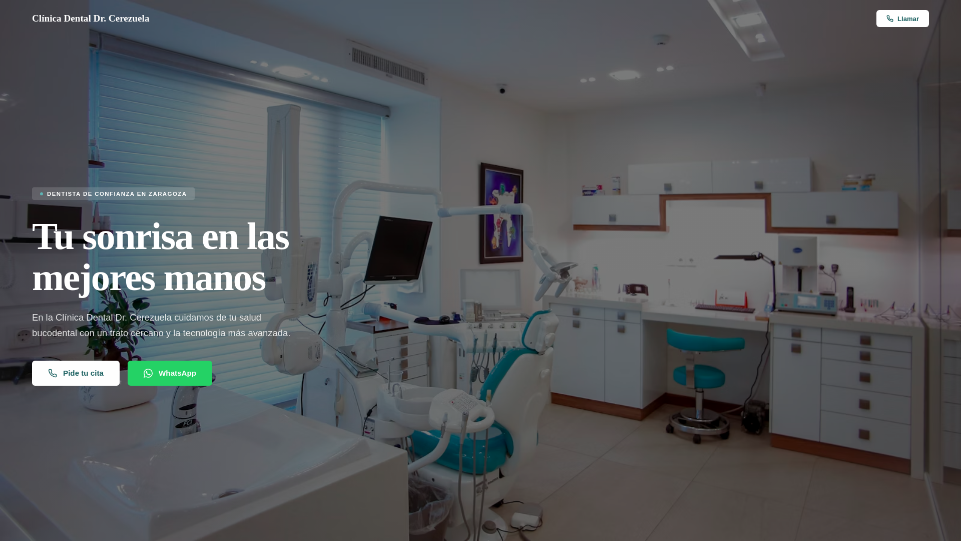 website screenshot of https://clinica-dental-dr-cerezuela.pages.dev/