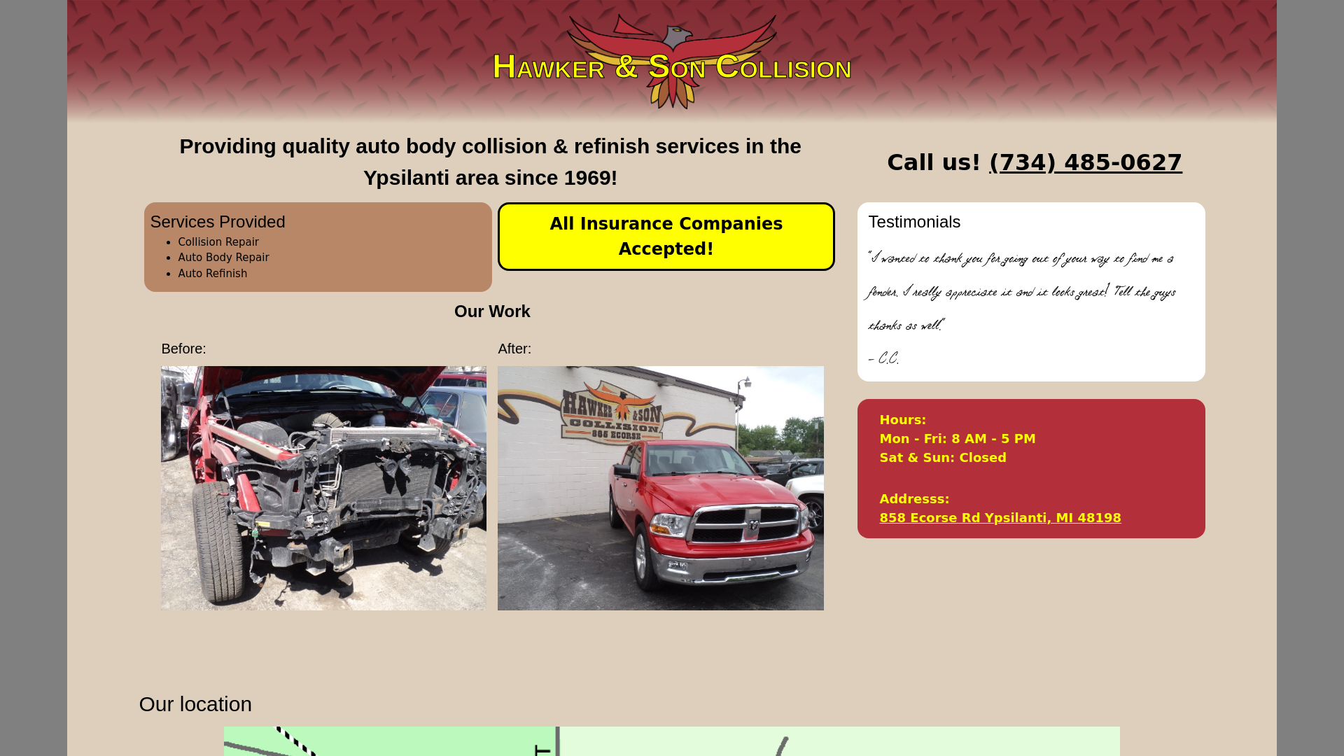 website screenshot of https://hawk-web.pages.dev/