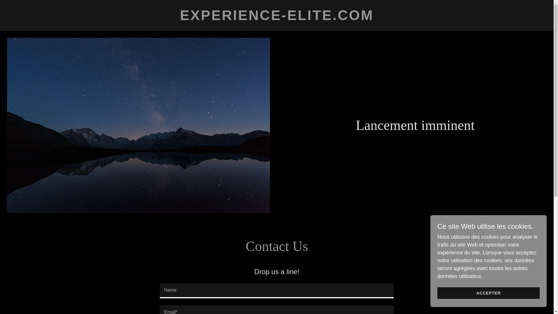 website screenshot of https://experience-elite.com/