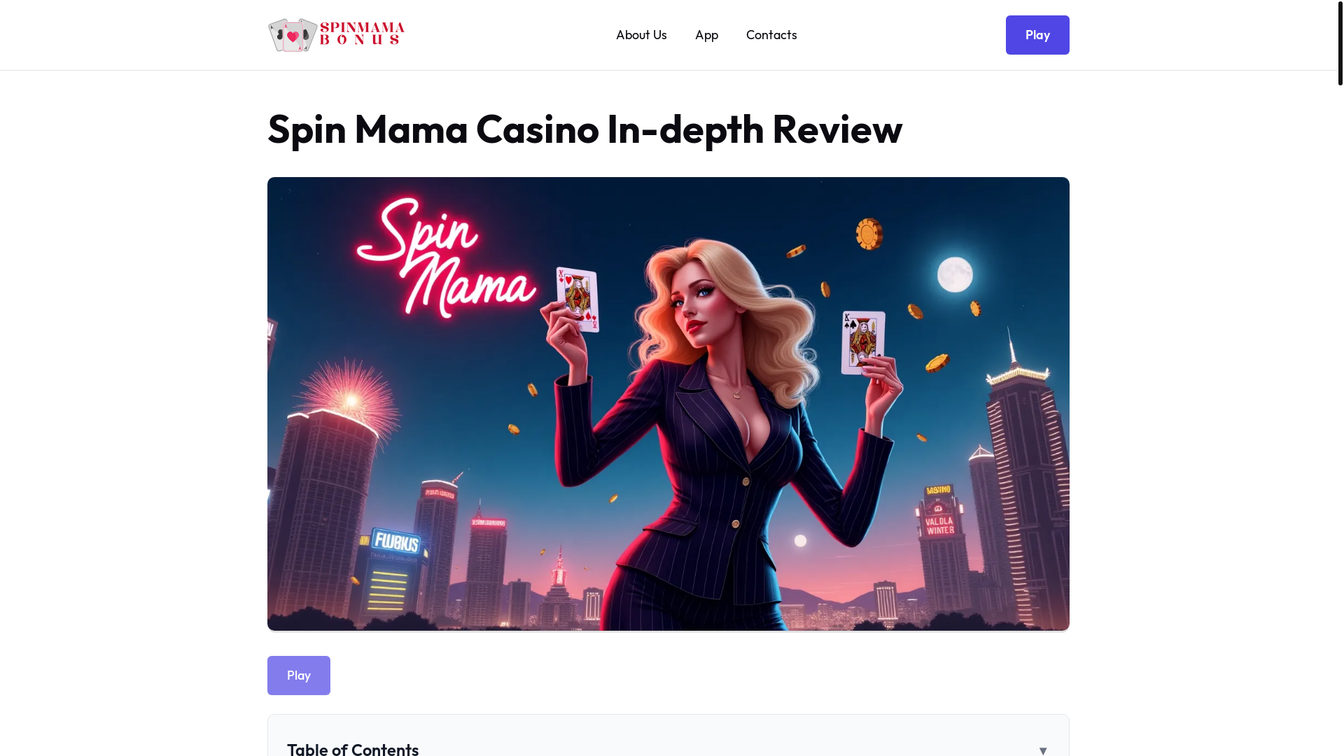website screenshot of https://spinmama-bonus-com.pages.dev/