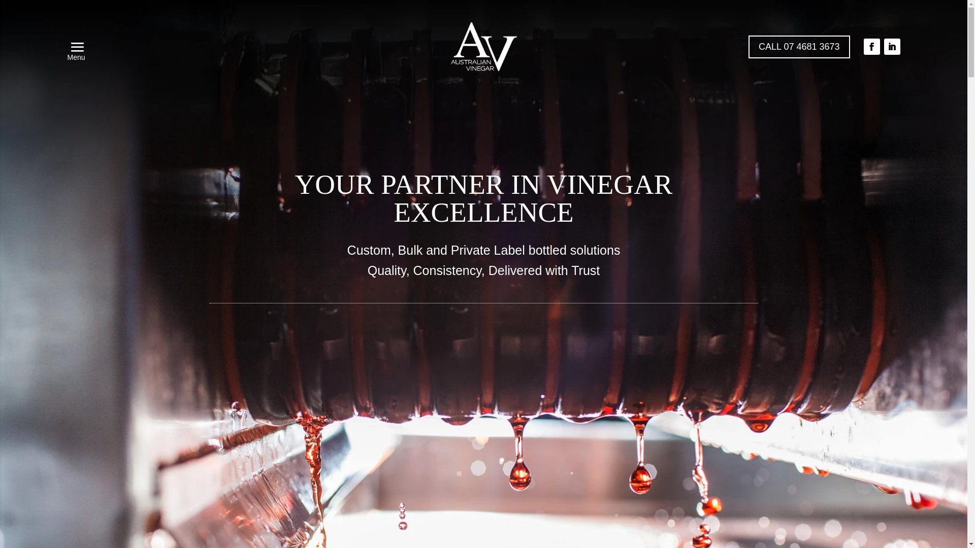 website screenshot of https://vinegaraustralia.au/