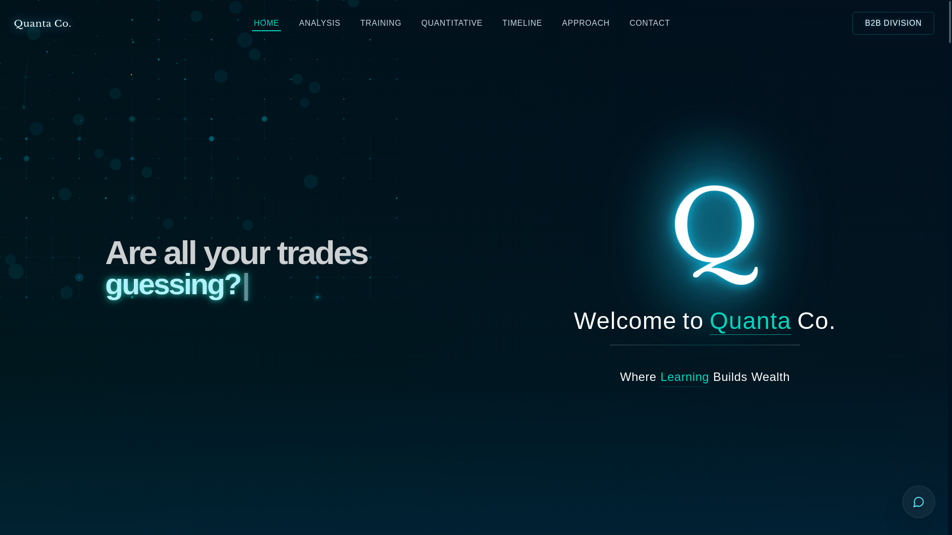 website screenshot of https://quantaco.dev/