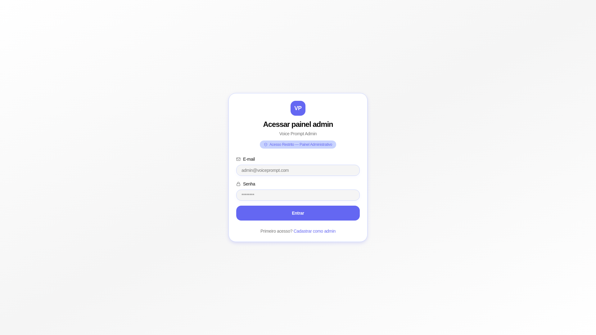 website screenshot of https://voice-prompt-web-admin.pages.dev/