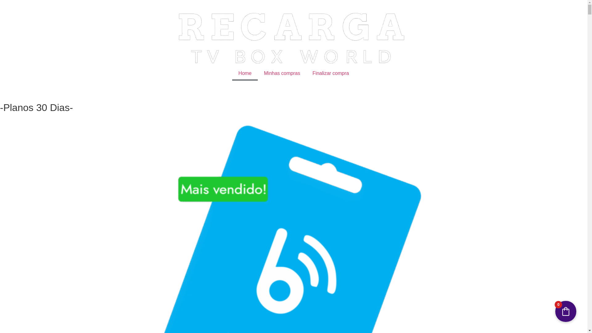 website screenshot of https://recargatvboxworld.online/