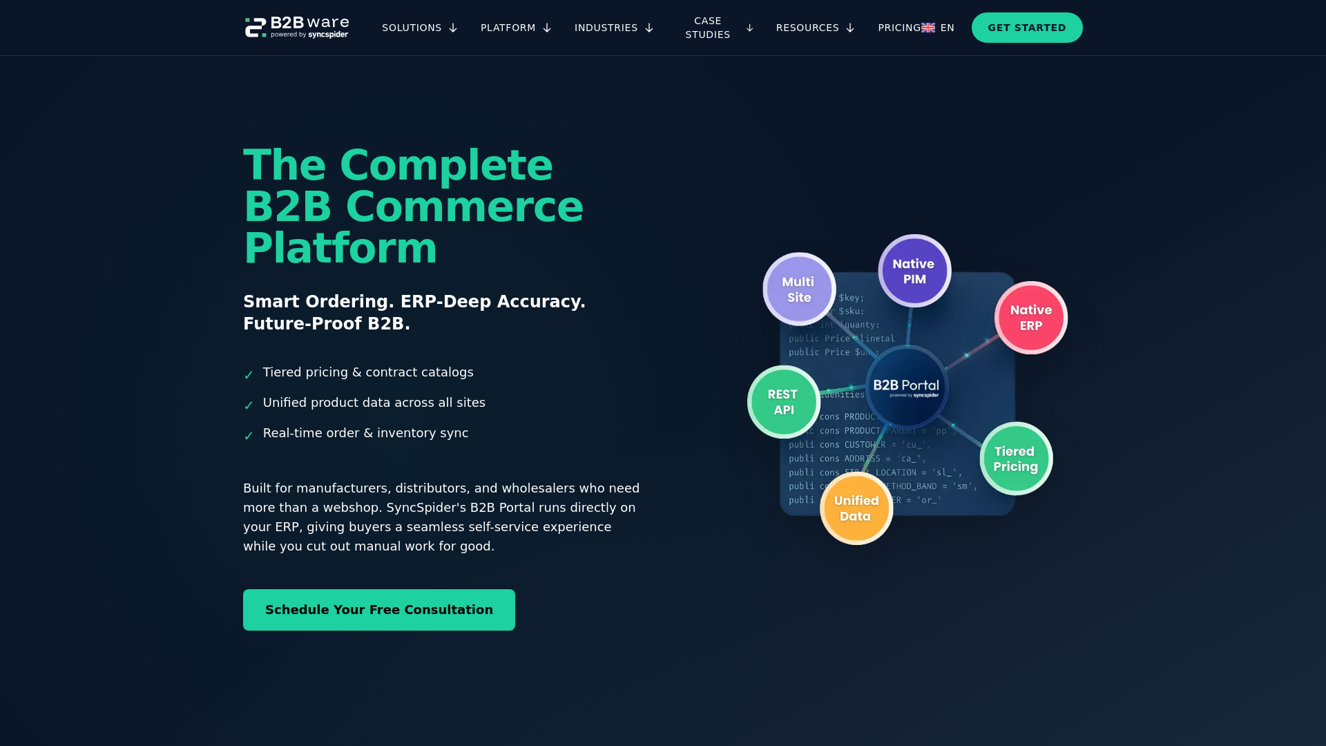 website screenshot of https://b2b-ware-v2-b6fab421.pages.dev/
