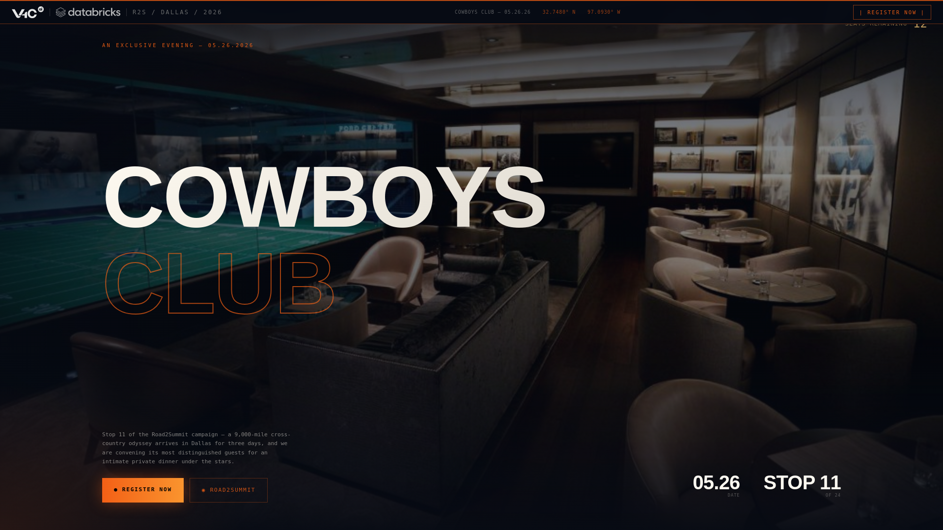 website screenshot of https://road2summit-cowboys-club.com/