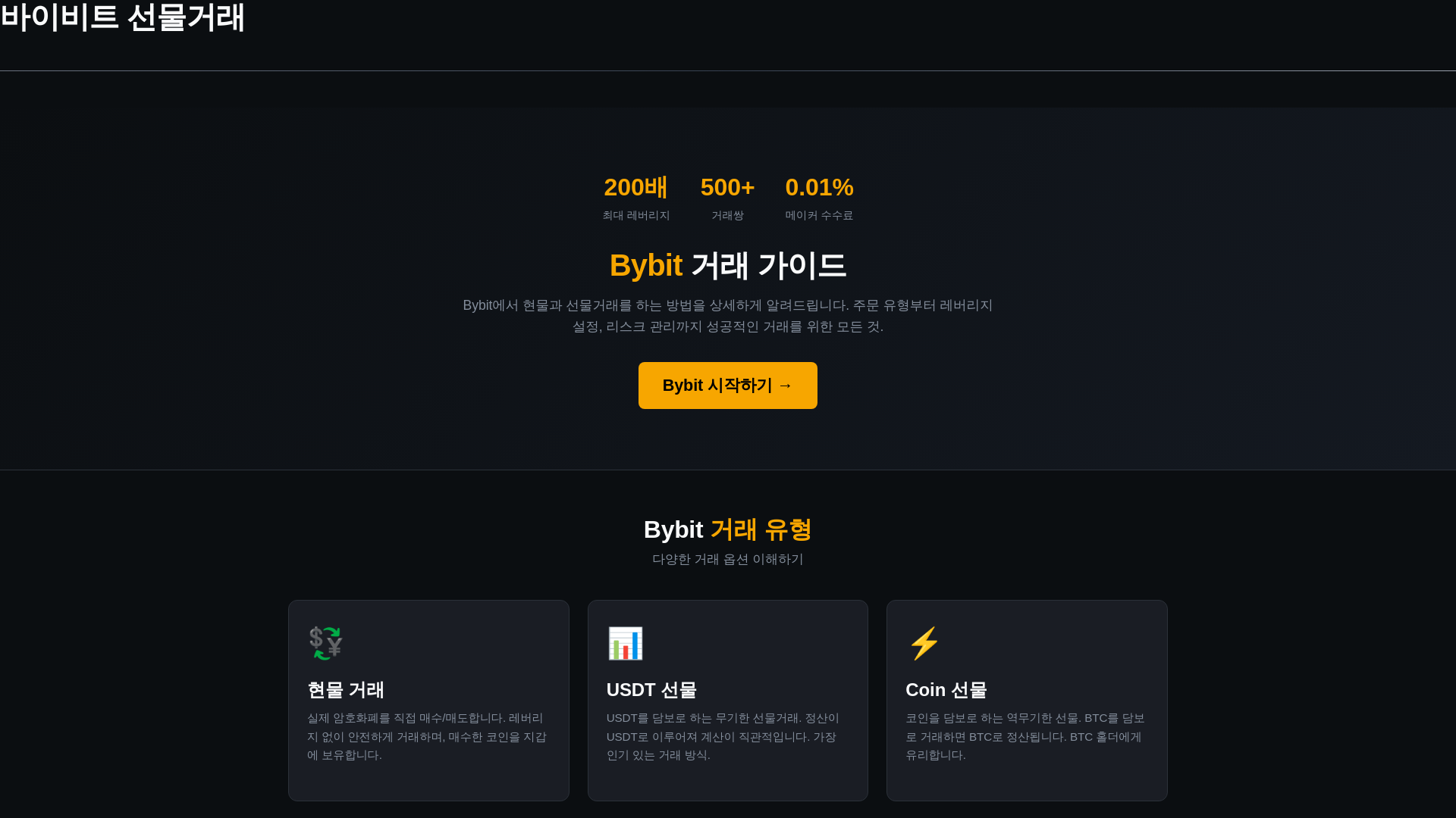 website screenshot of https://bybittrading.goksan.co.kr