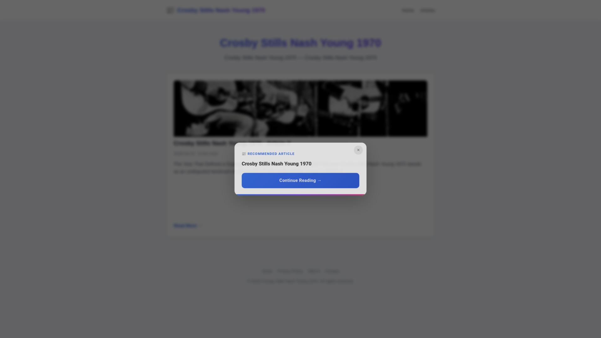 website screenshot of https://crosby-stills-nash-young-1970.pages.dev/