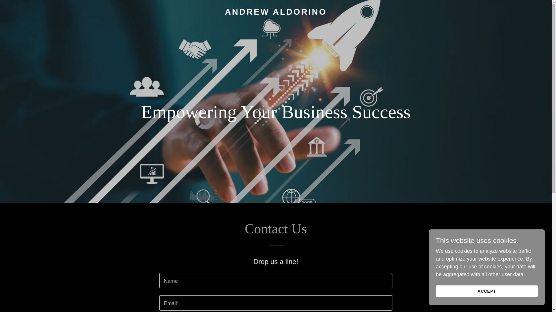 website screenshot of https://andrewaldorino.com/