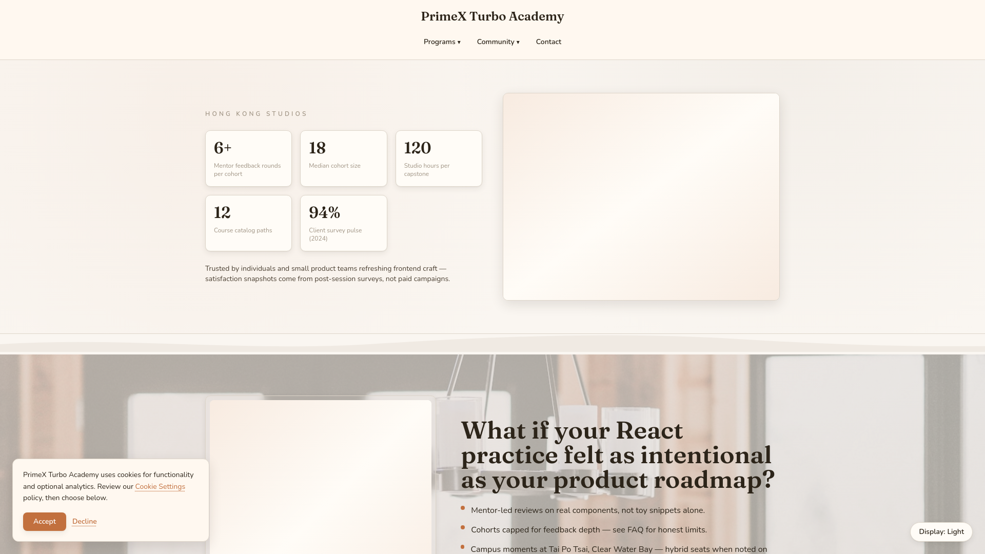 website screenshot of https://primexturbo.digital/
