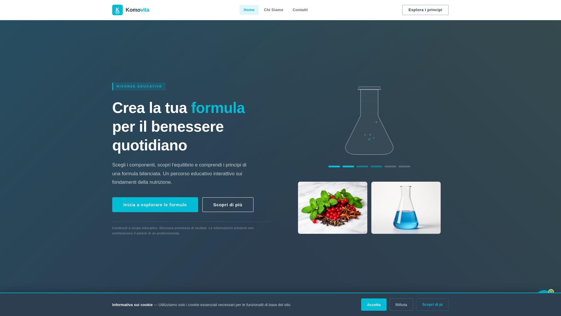 website screenshot of https://komovitaai.info/