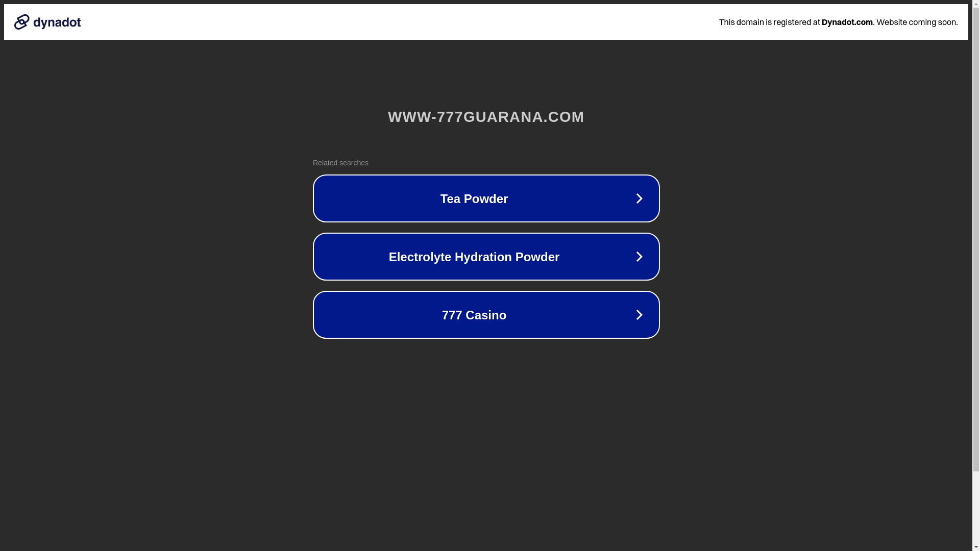 website screenshot of https://www-777guarana.com/