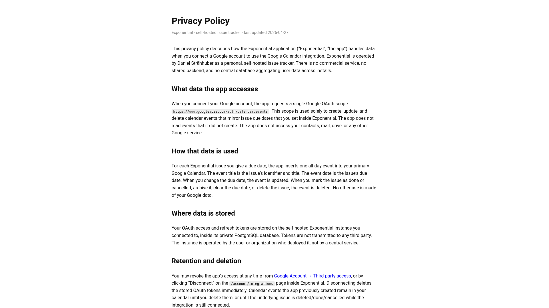 website screenshot of https://exponential-privacy.pages.dev/
