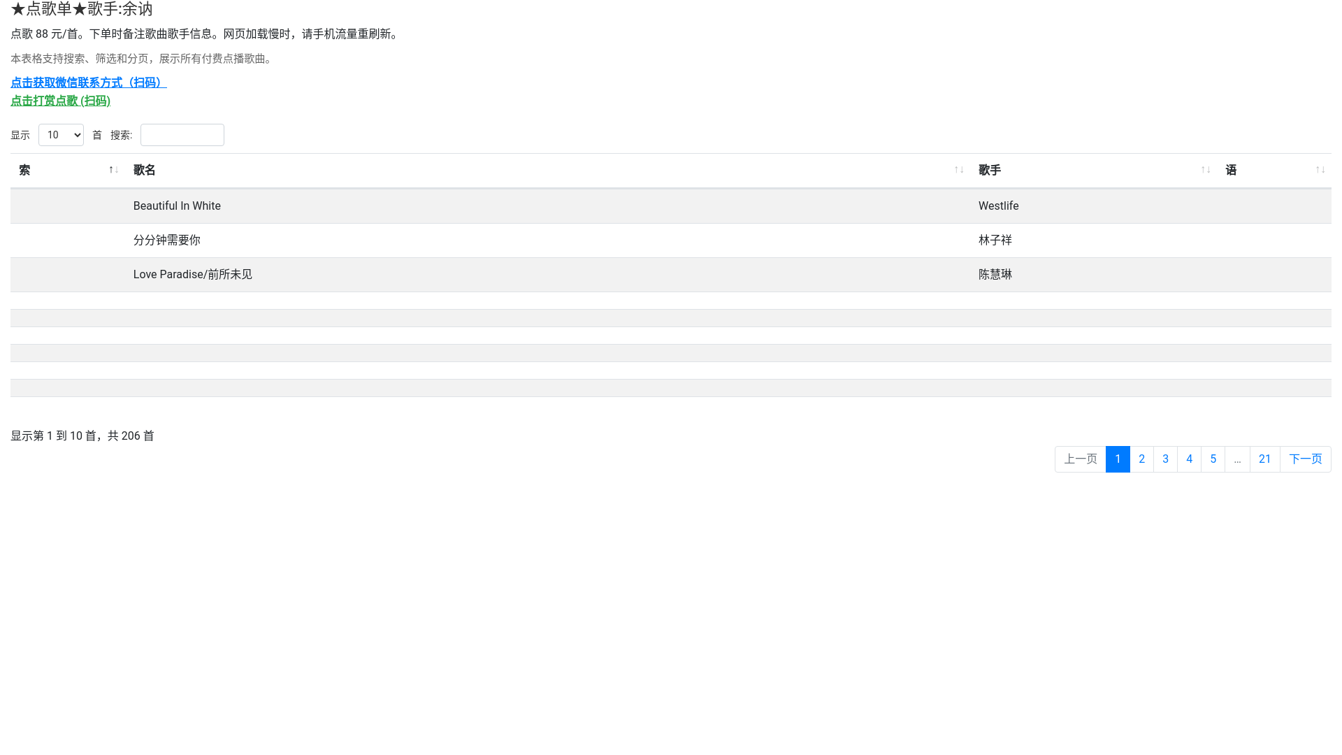 website screenshot of https://iunamusic.top/