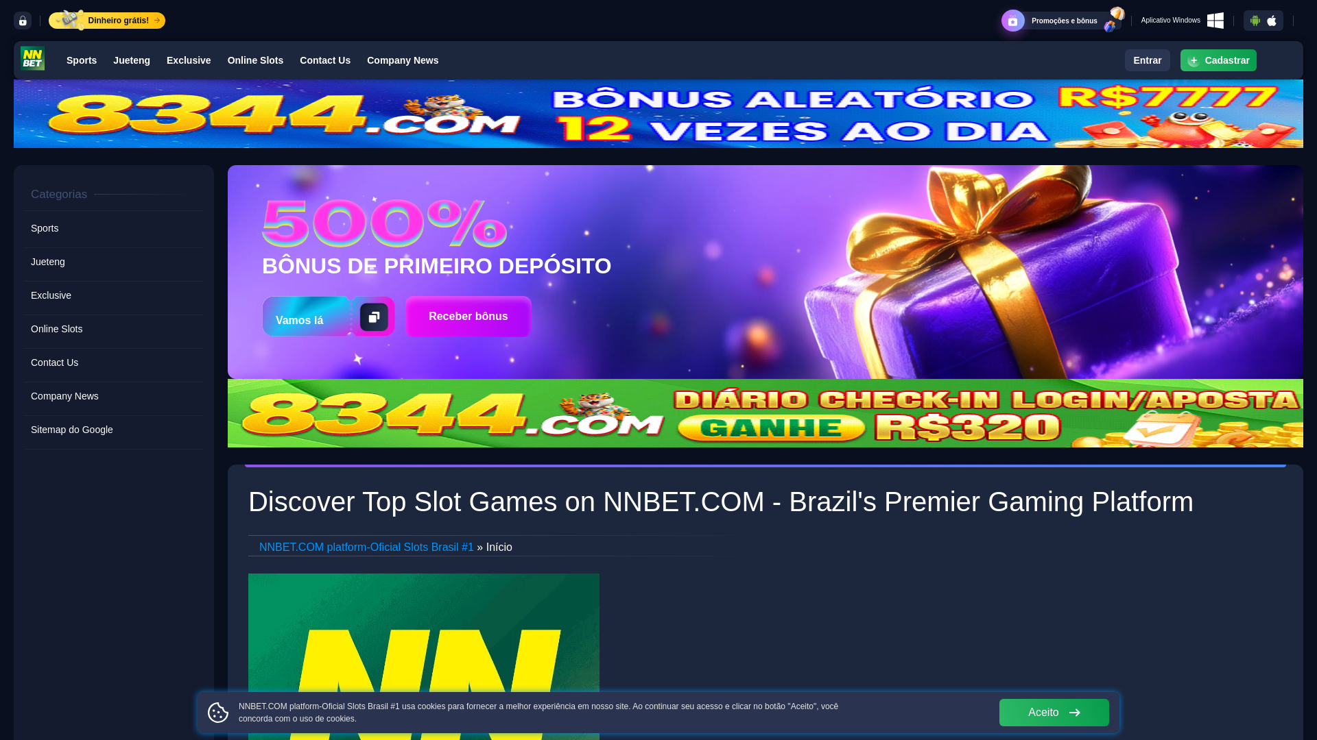 website screenshot of https://appsnnbet.com/