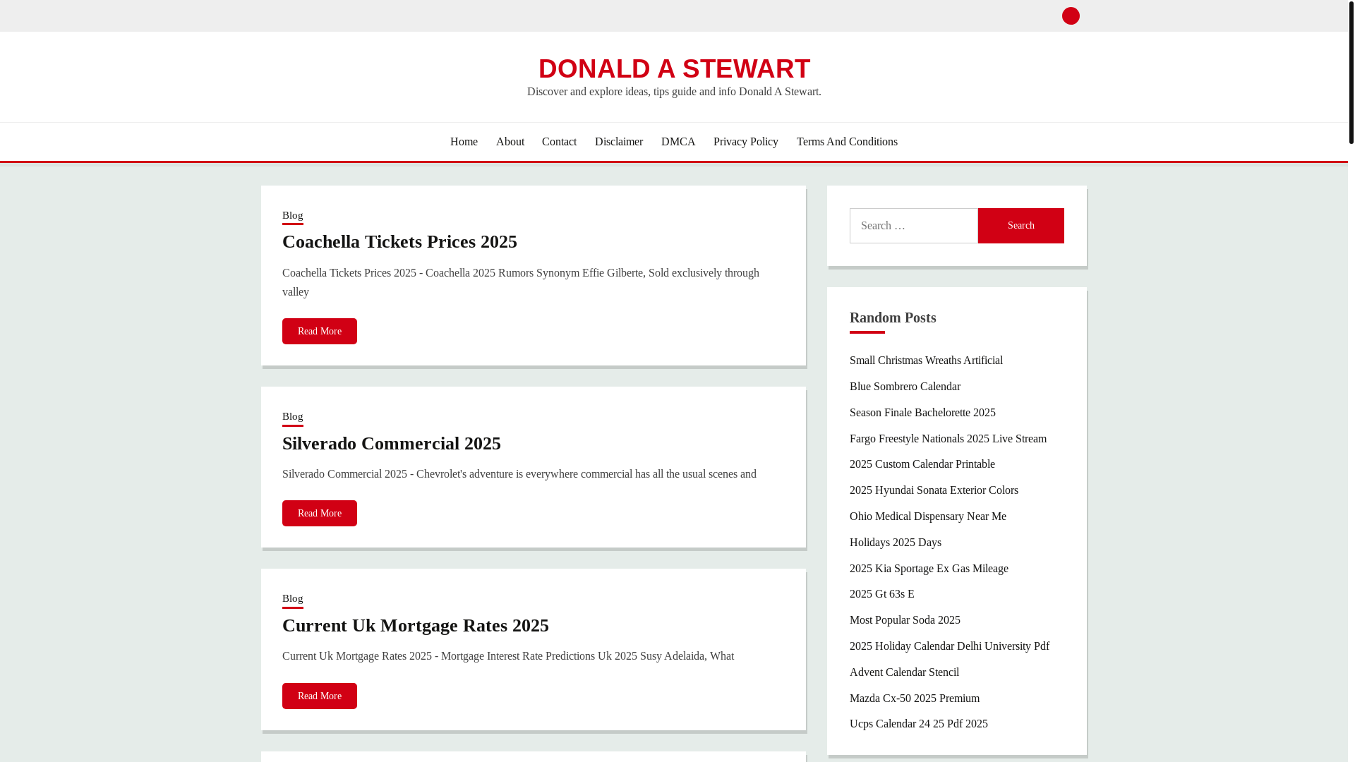 website screenshot of https://donaldastewarts.pages.dev/