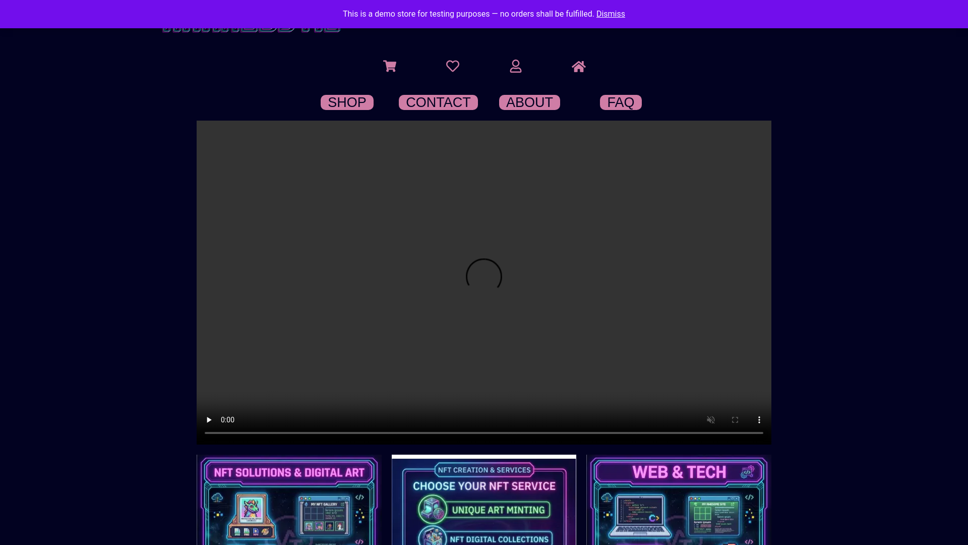 website screenshot of https://haralds.me/