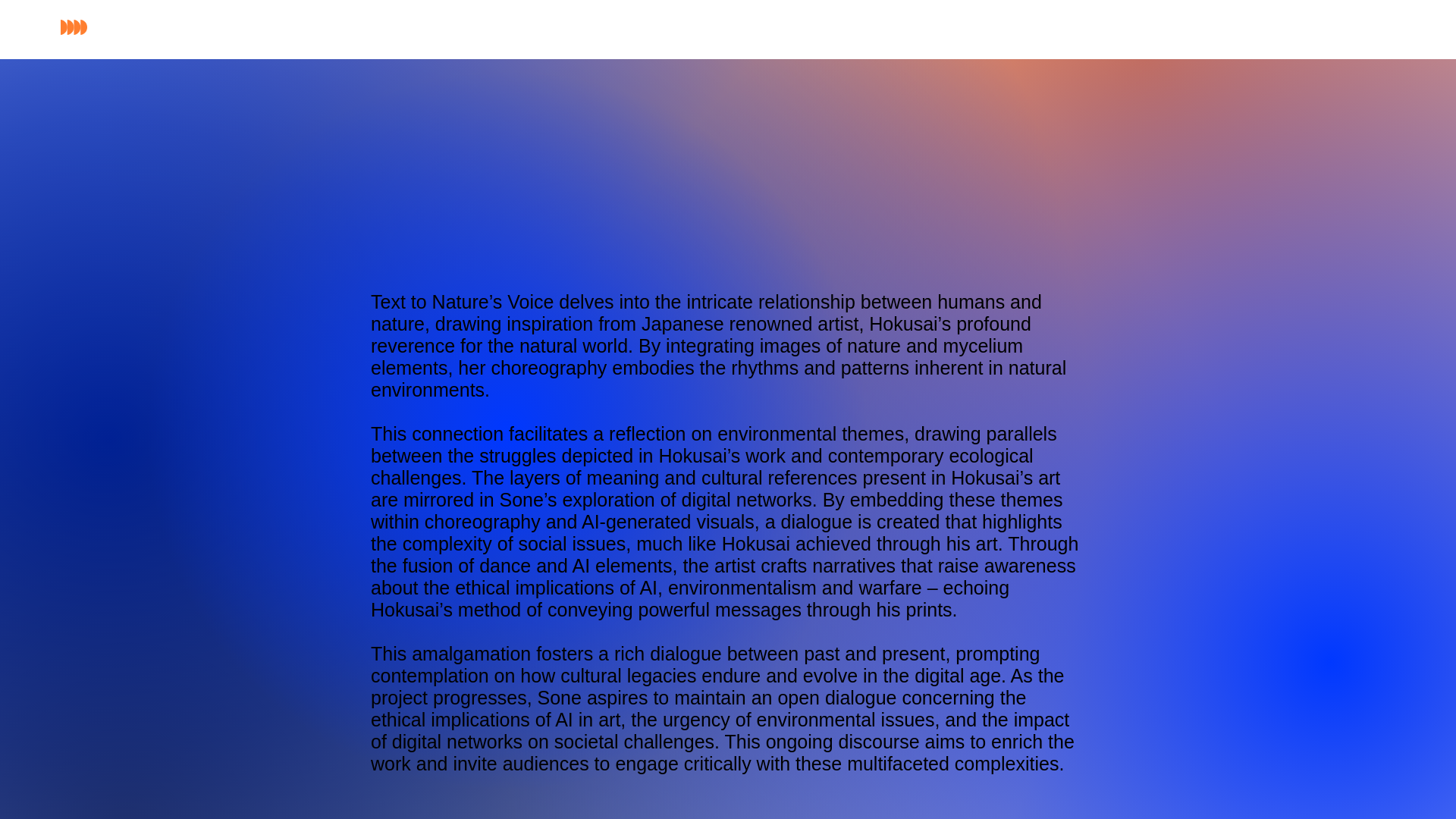 website screenshot of https://tomosone.com/