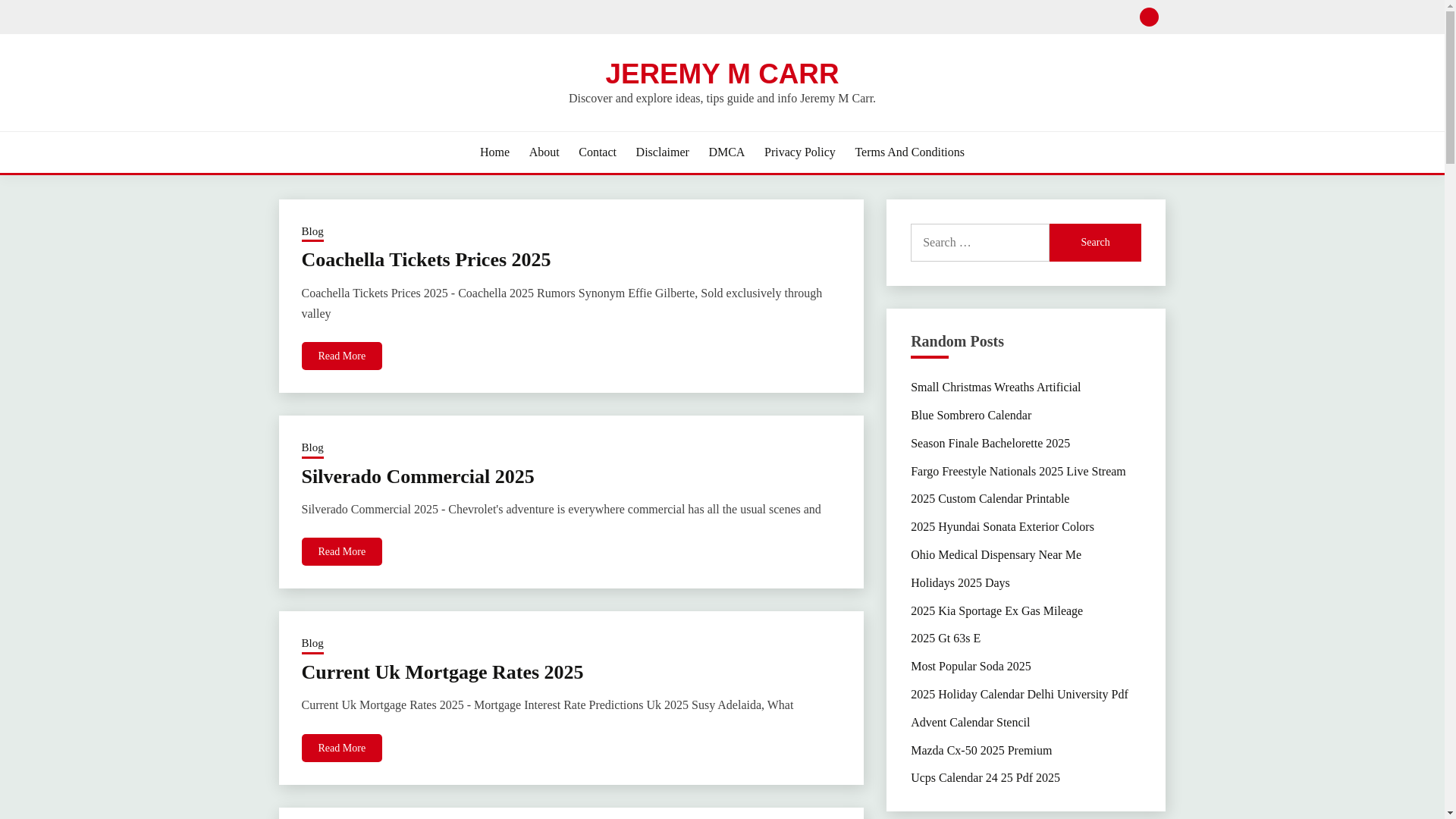 website screenshot of https://jeremymcarrm.pages.dev/
