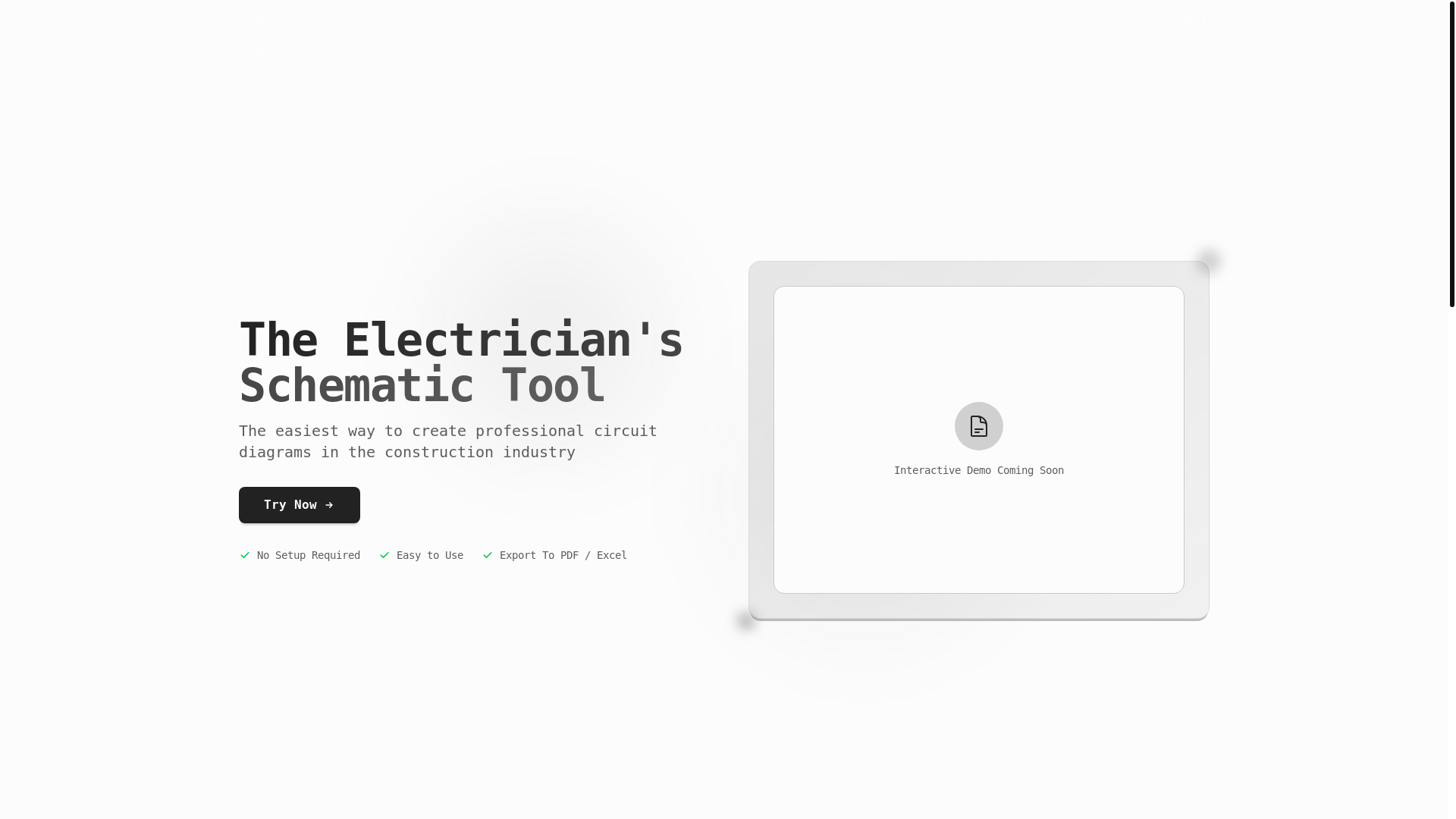 website screenshot of https://easyschematic-landing.pages.dev/