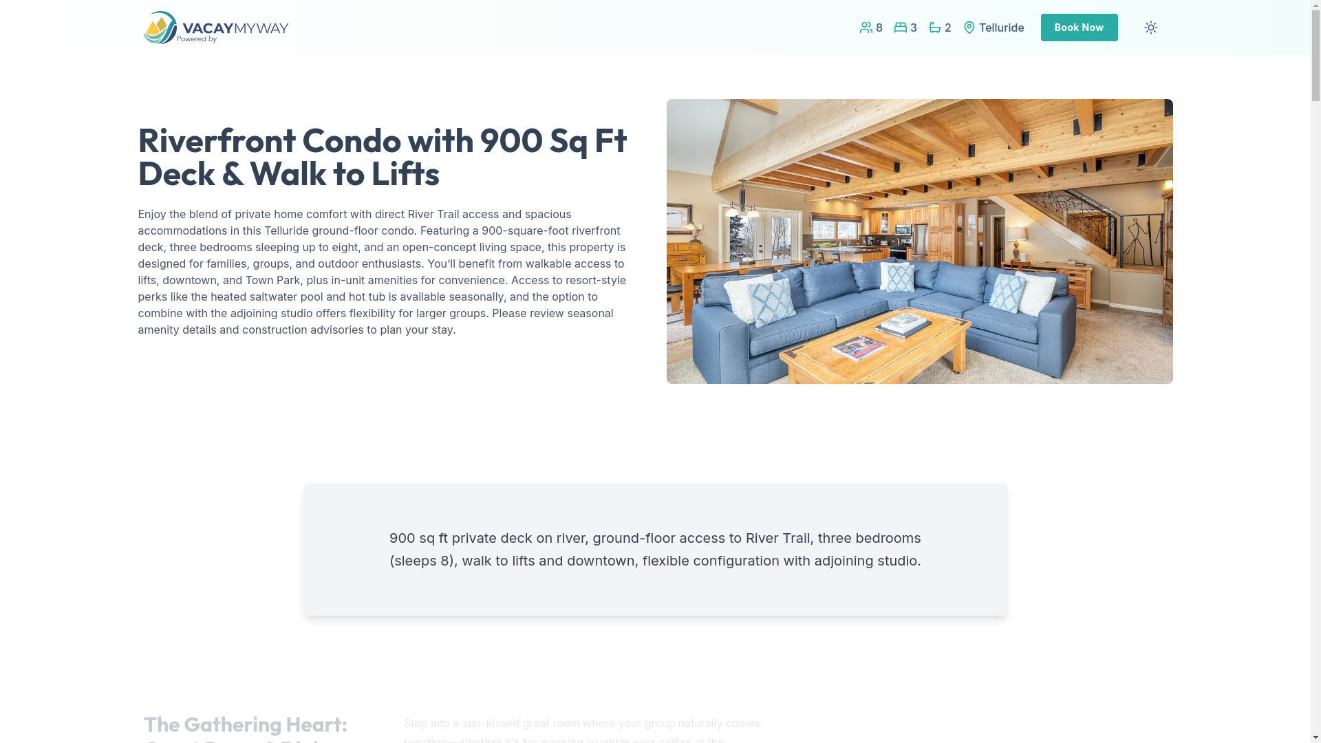 website screenshot of https://seinerivertrail.holiday/