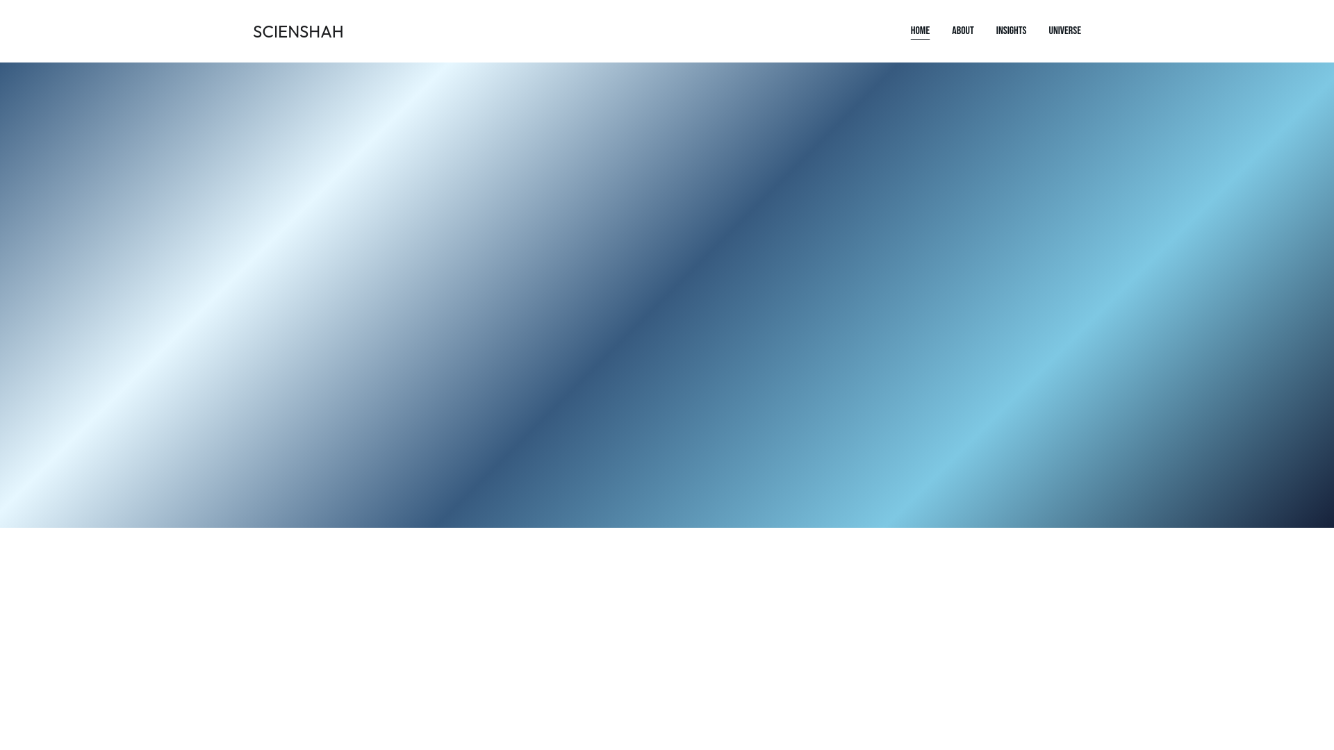 website screenshot of https://scienshah.com/