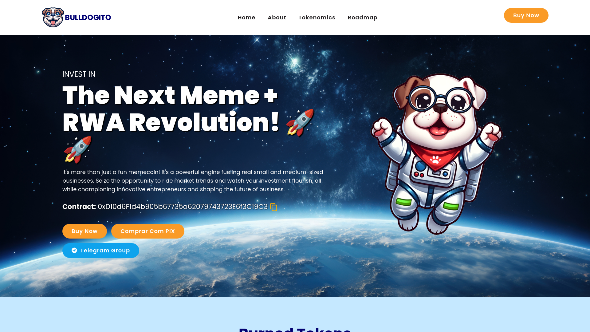 website screenshot of https://bulldogito.com