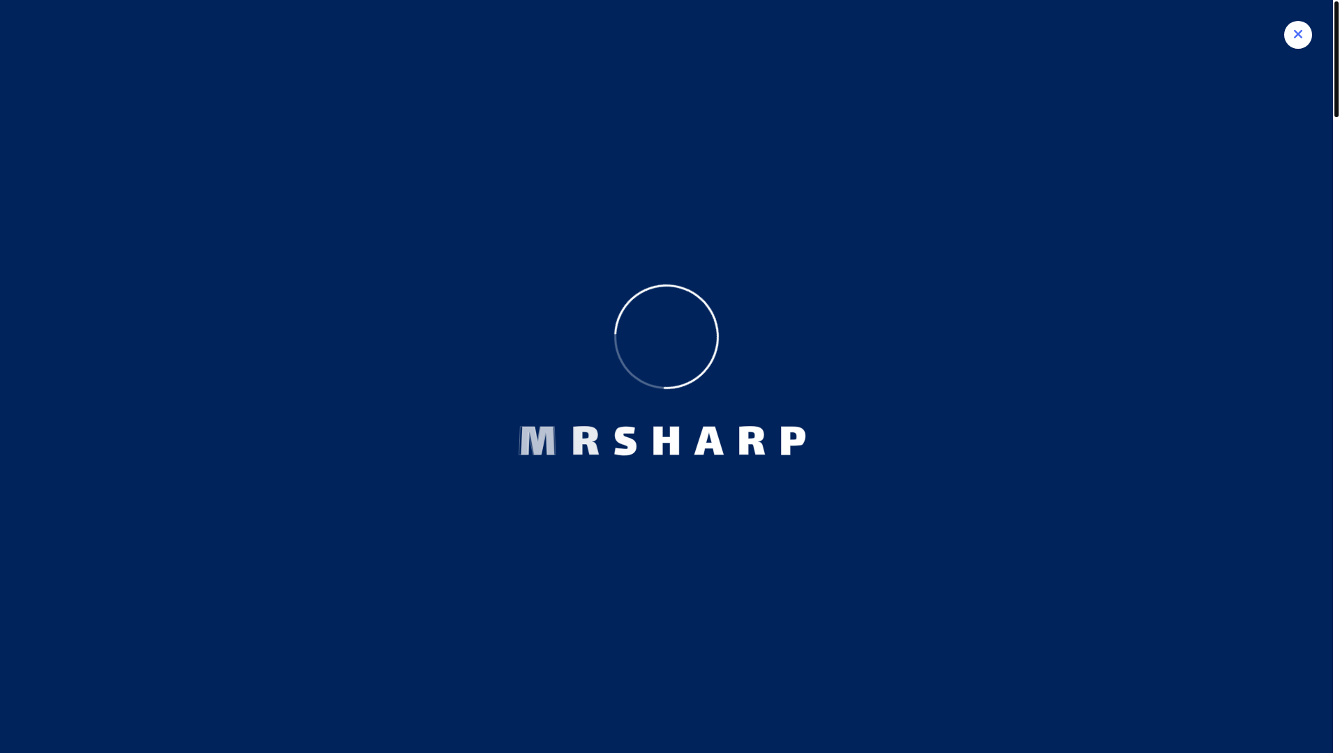 website screenshot of https://mr-sharp.ir/