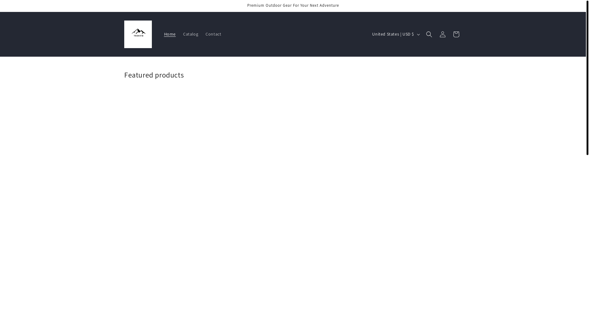 website screenshot of https://trekvo.net/