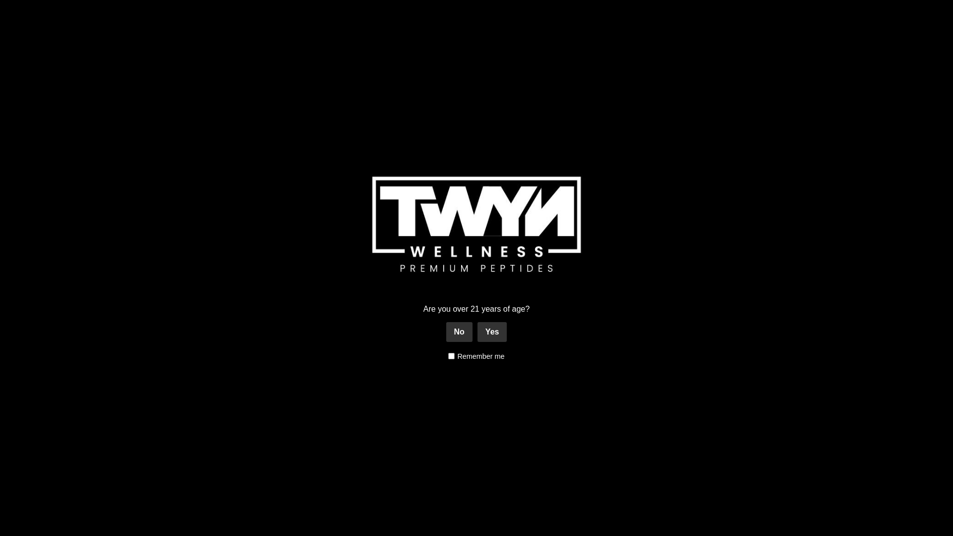 website screenshot of https://twyn-wellness.com