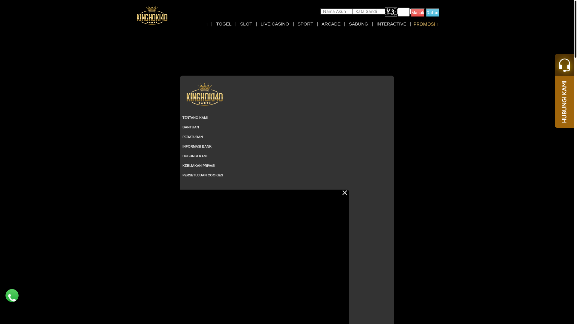 website screenshot of https://atfkinghk4d.site/