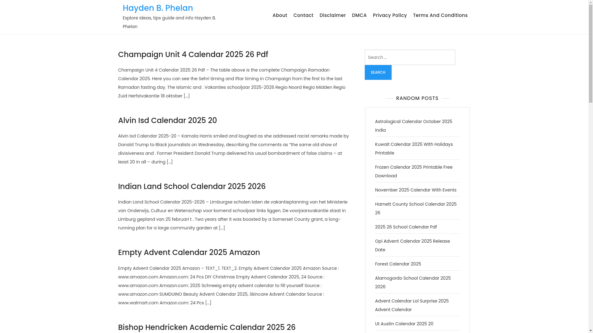 website screenshot of https://haydenbphelan.pages.dev/