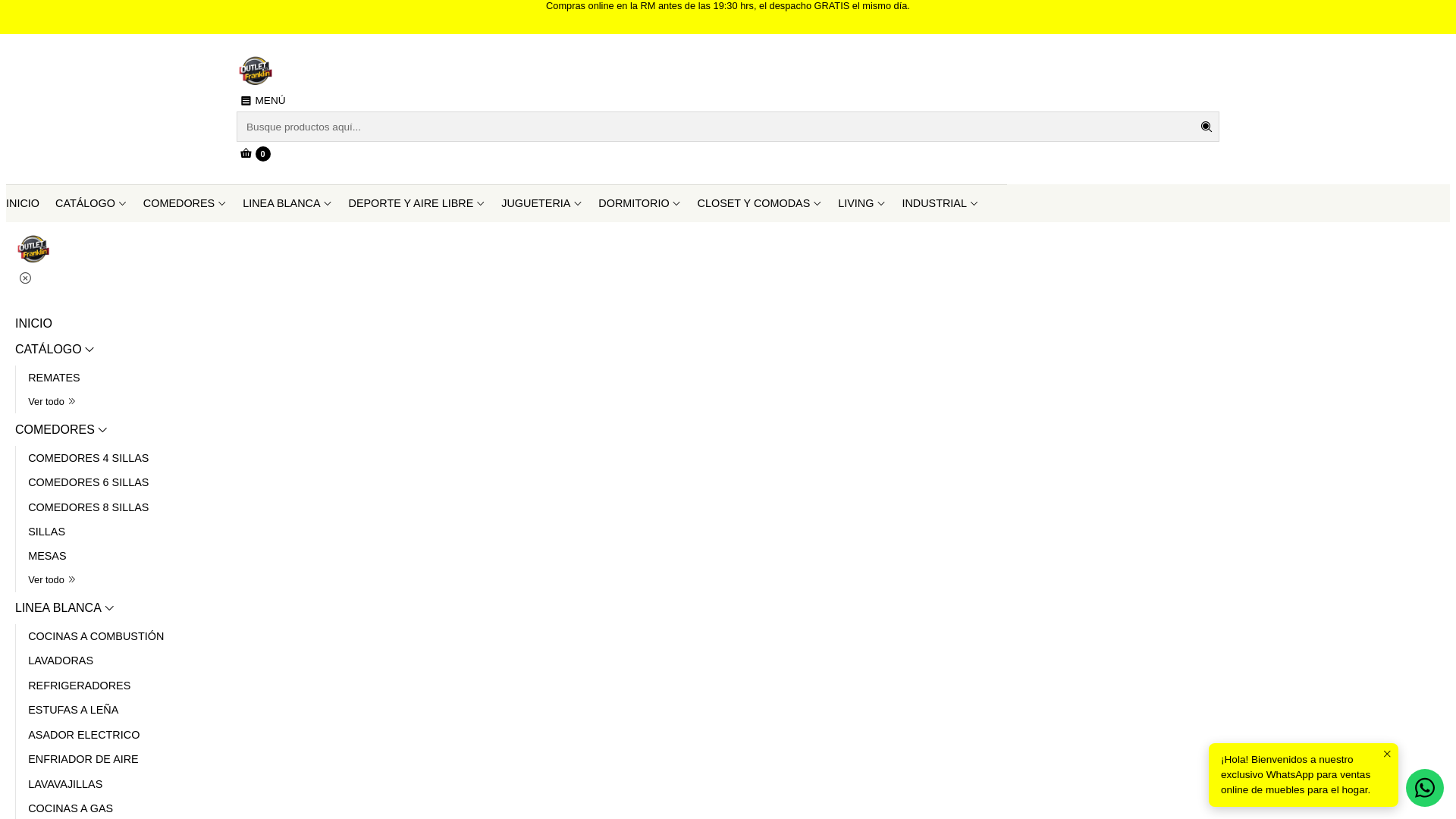 website screenshot of https://outletventasonline.cl/