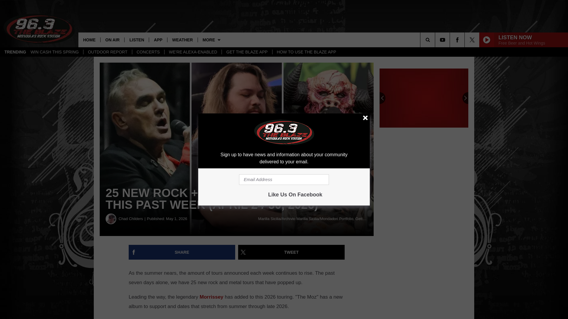 website screenshot of https://963theblaze.com/ixp/366/p/new-rock-metal-tours-announced-april-24-30-2026/