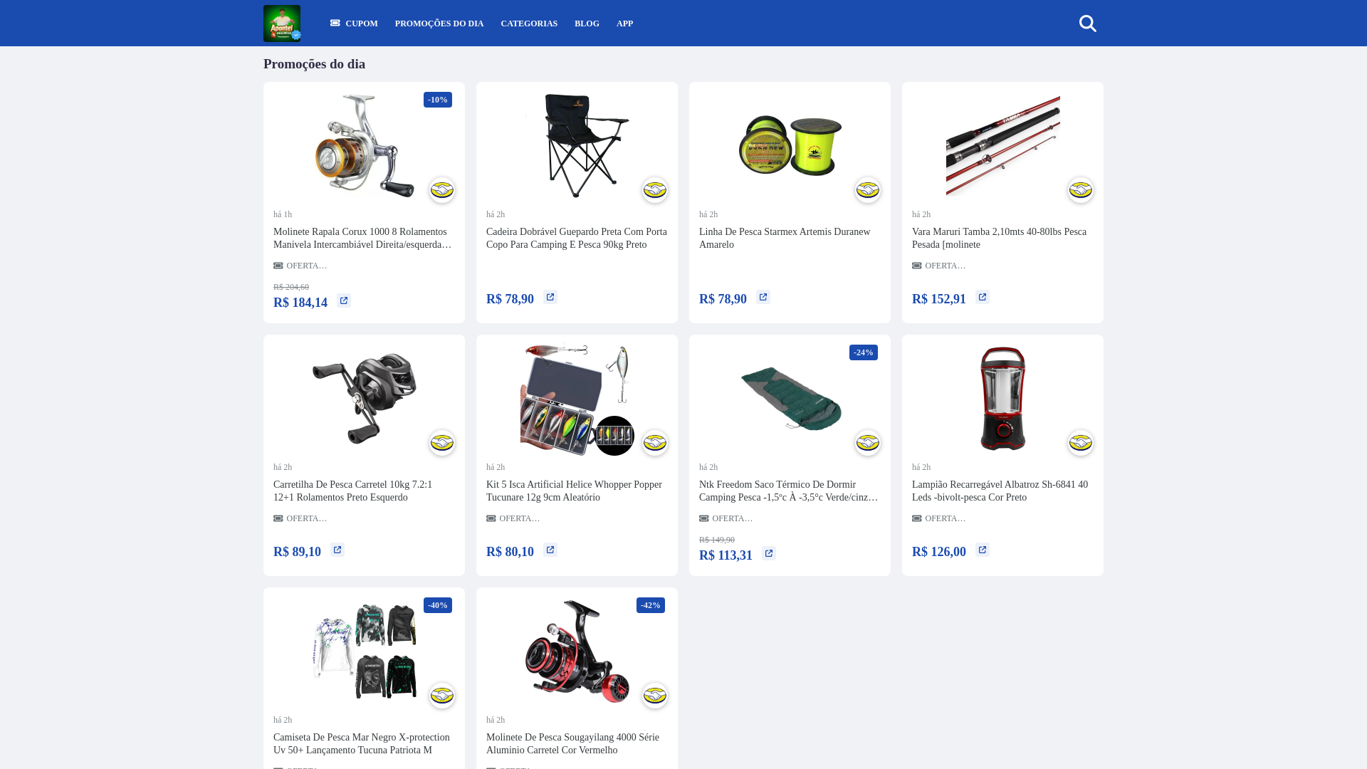 website screenshot of https://aponteidescontoss.com.br