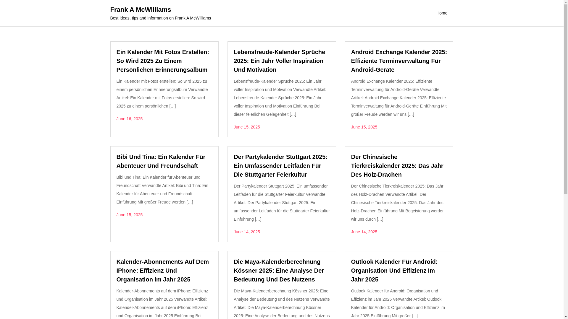 website screenshot of https://frankamcwilliamsa.pages.dev/