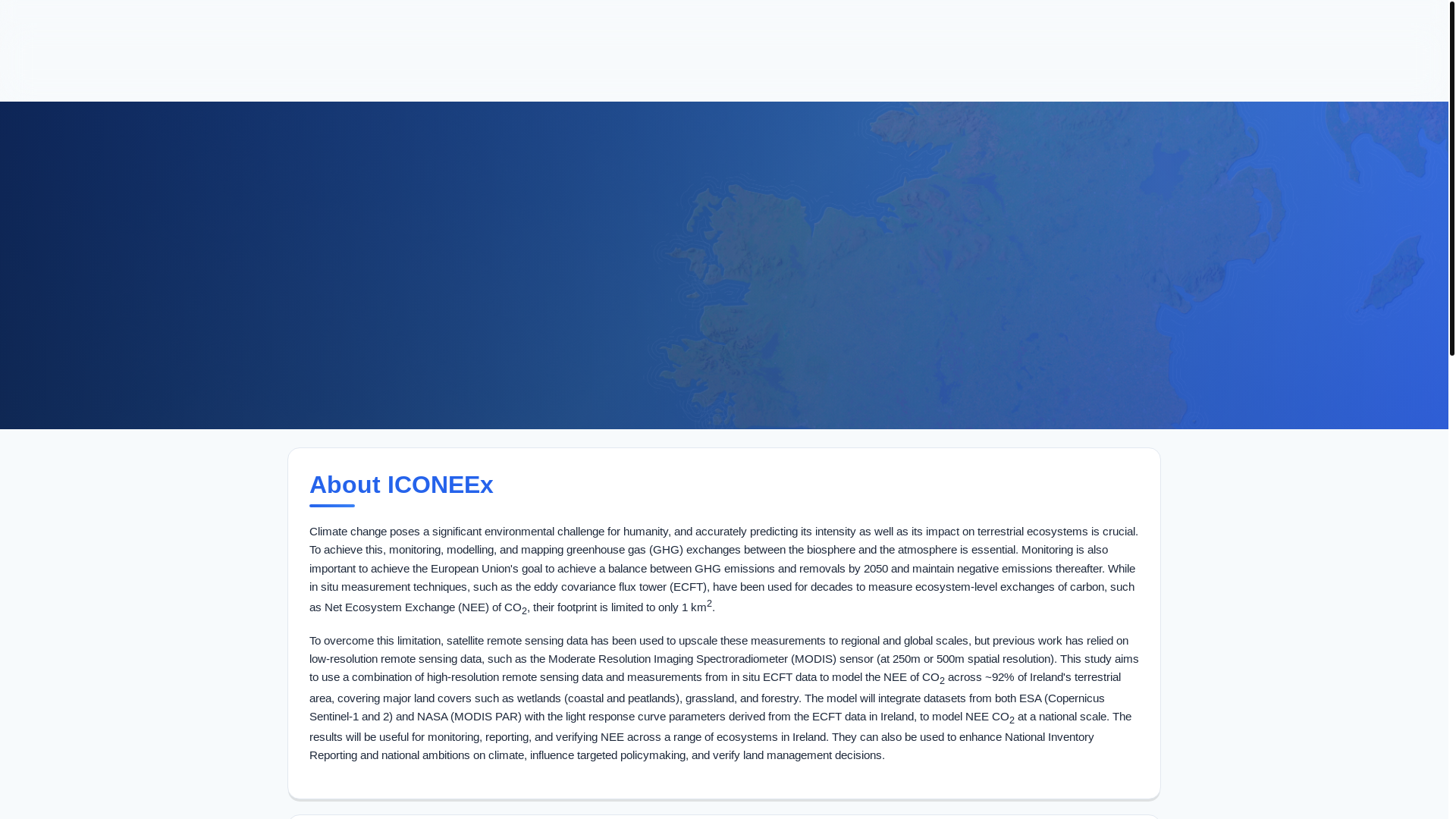 website screenshot of https://iconeex.ie/
