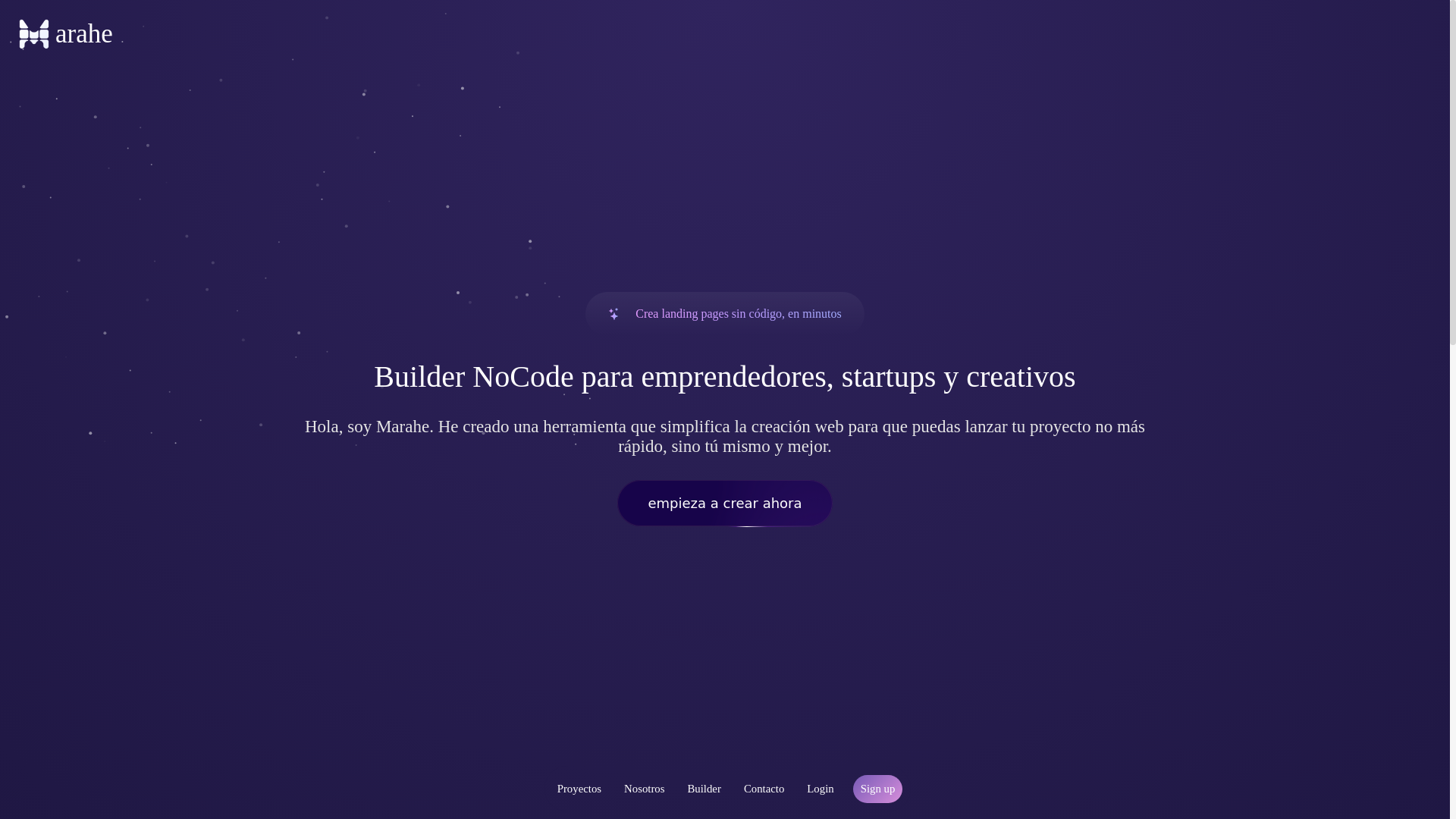 website screenshot of https://maraheappsweb.pages.dev/