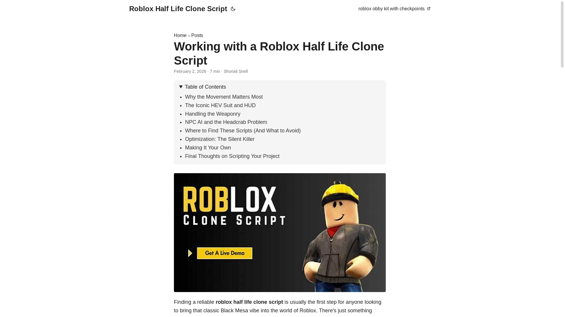 website screenshot of https://roblox-half-life-clone-script.pages.dev/