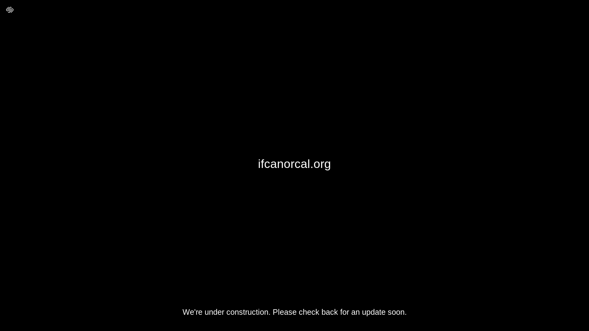 website screenshot of https://ifcanorcal.org/
