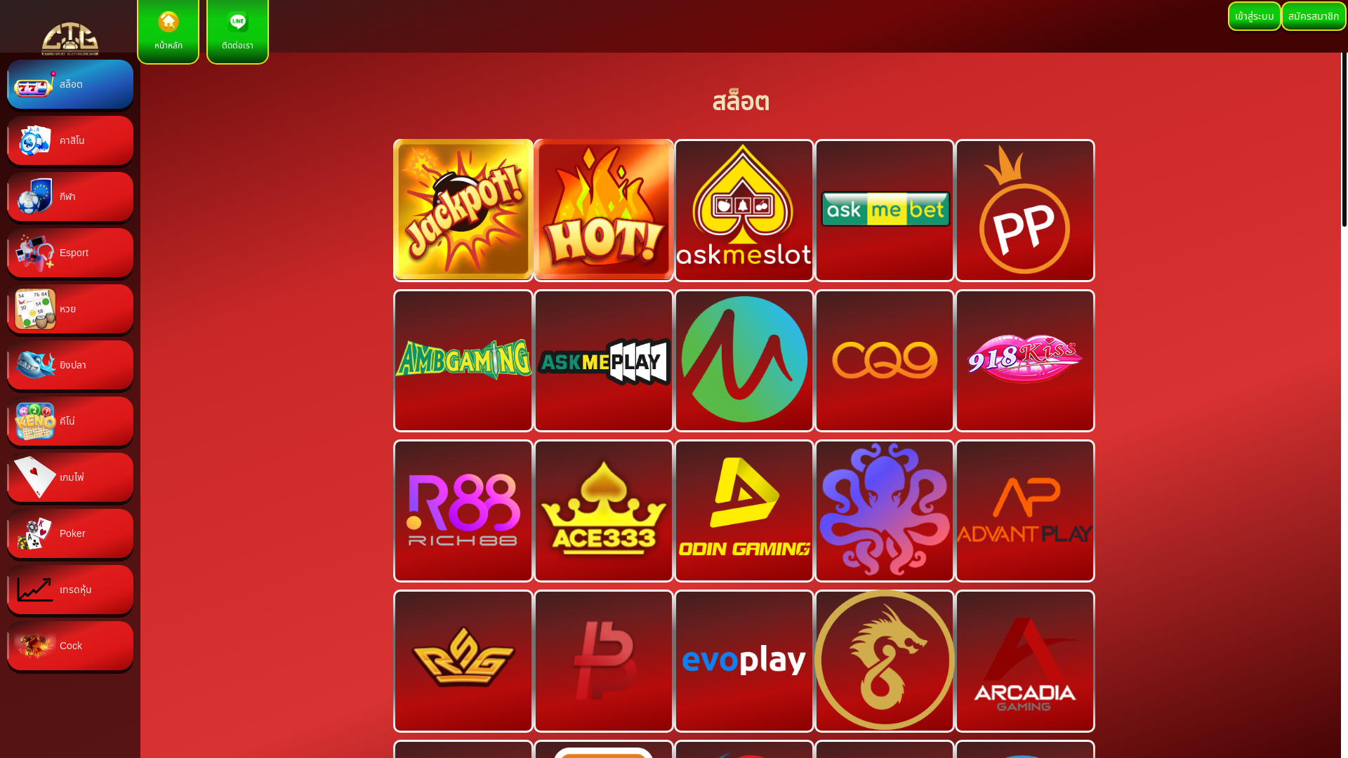 website screenshot of https://s-ctg.pro/