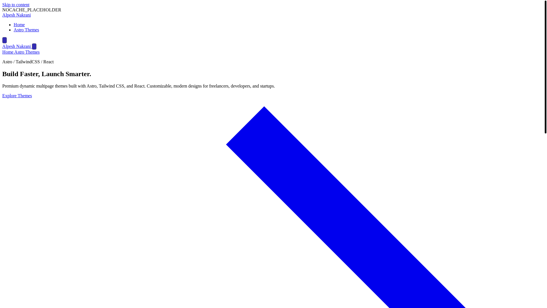 website screenshot of https://alpeshn.pages.dev/