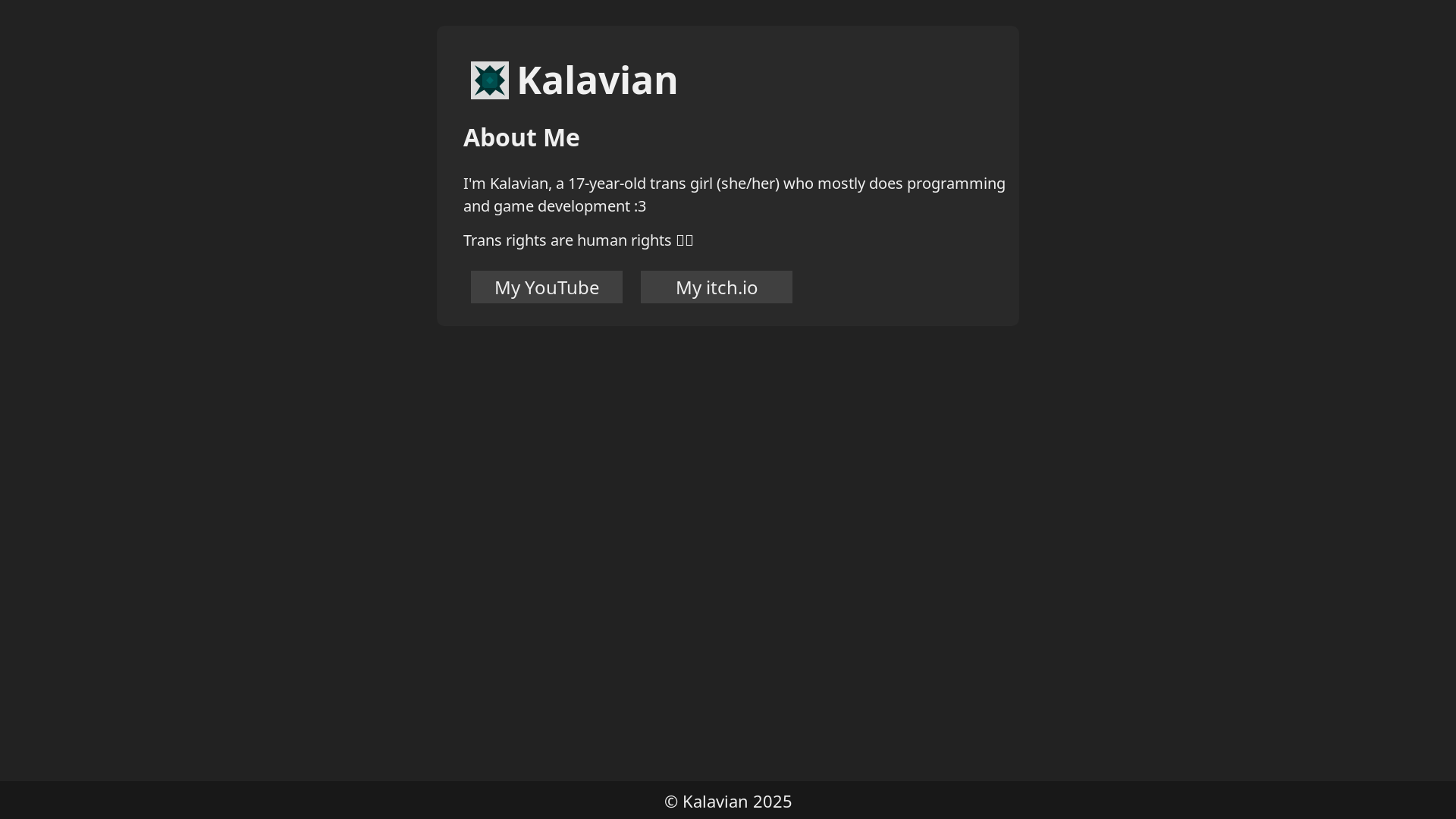 website screenshot of https://kalavian.pages.dev/